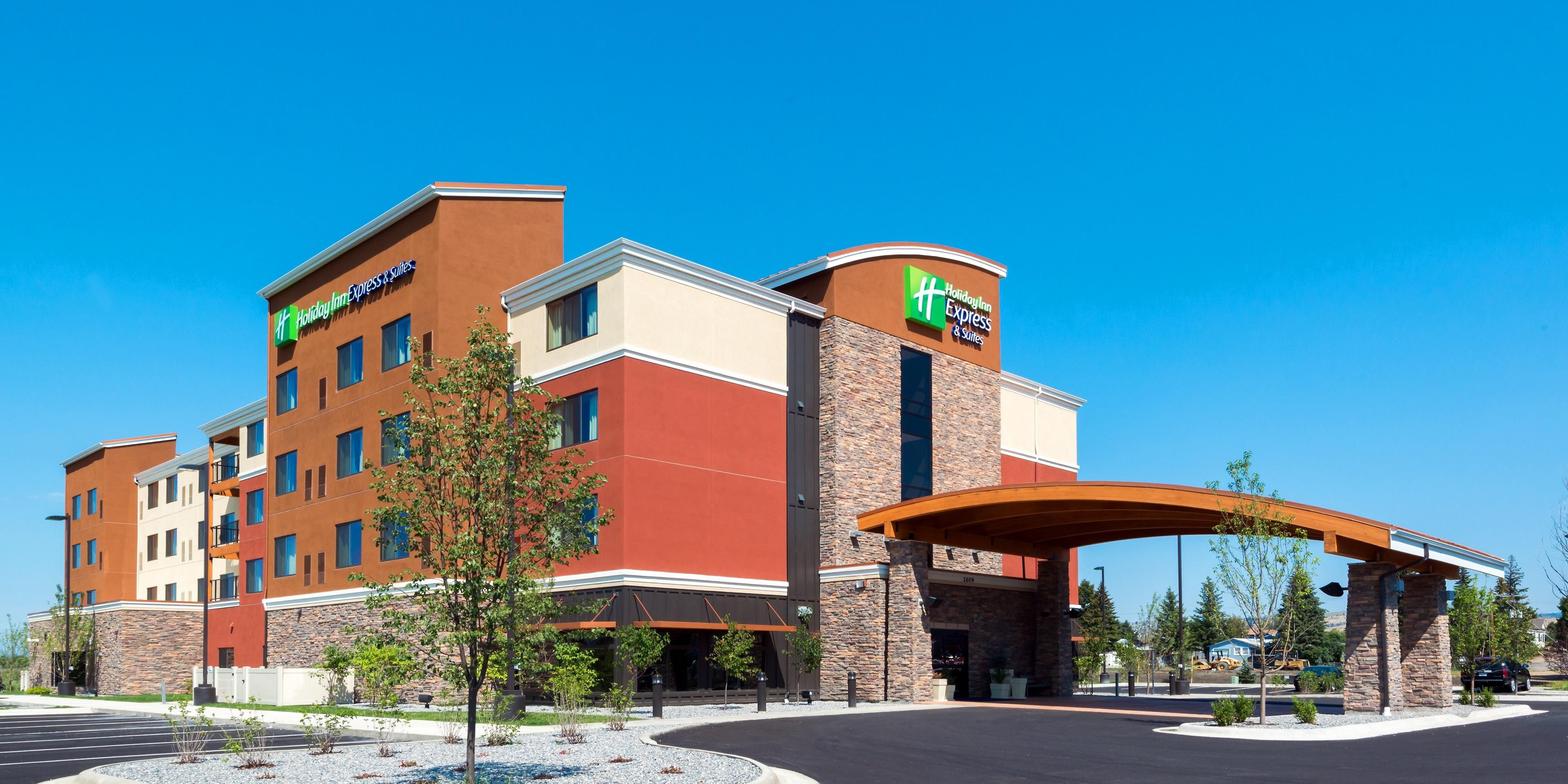 IHG loyal?  We are the only Holiday Inn Express in Butte Montana.  We are conveniently located at the intersection of I-90 and I-15 right off the Harrison Ave. exit. The hotel is near a variety of local shopping and restaurants. Member rates are available.  Welcome Reward Members! 