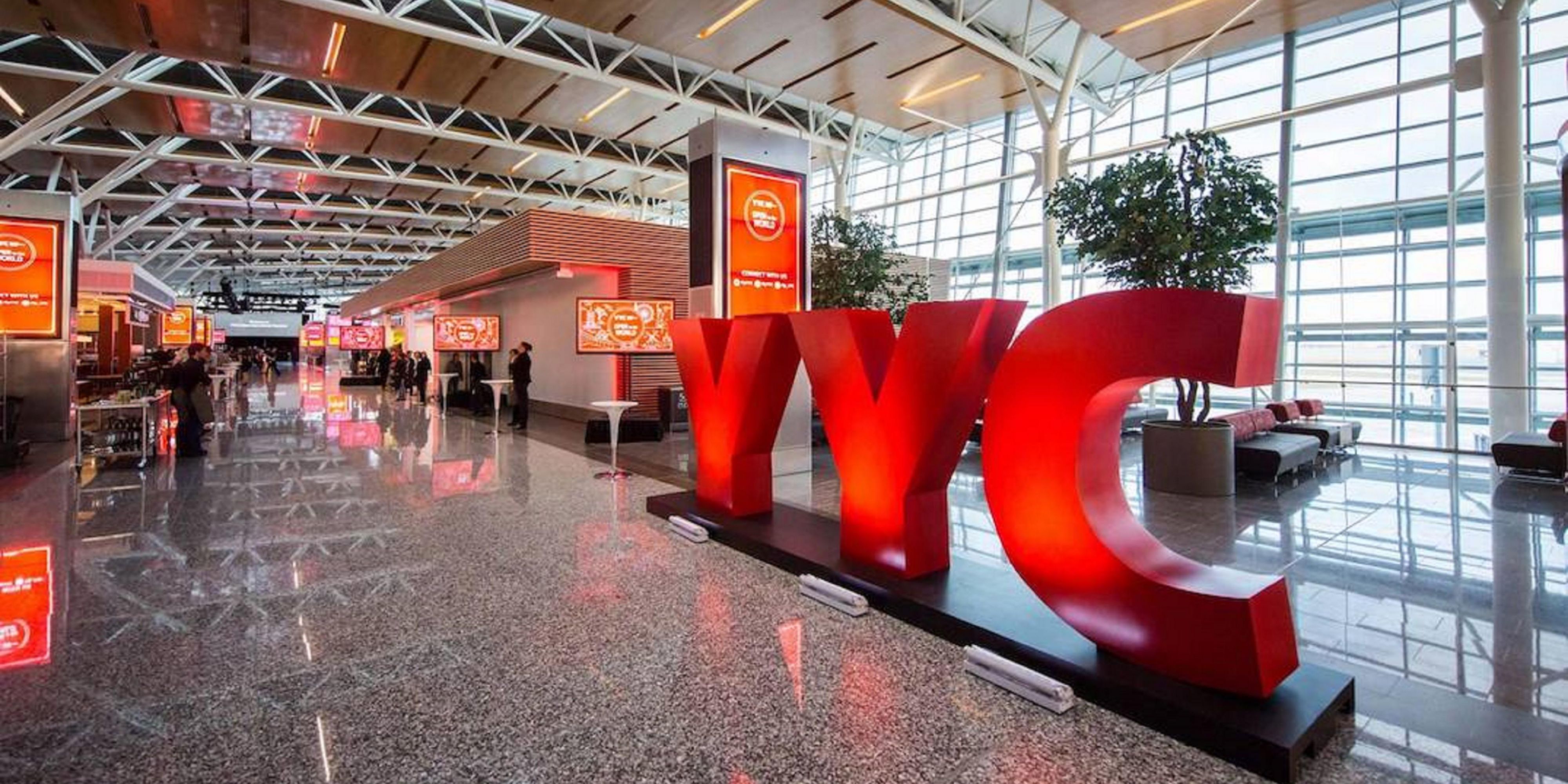 We are conveniently located a few kilometers from Calgary International Airport (YYC) and are the best choice for your stay.  Our front desk team can assist you with scheduling shuttle service or directions for those driving.  We have ample parking in our parking lots and are located within close proximity to many restaurants, shops and attractions