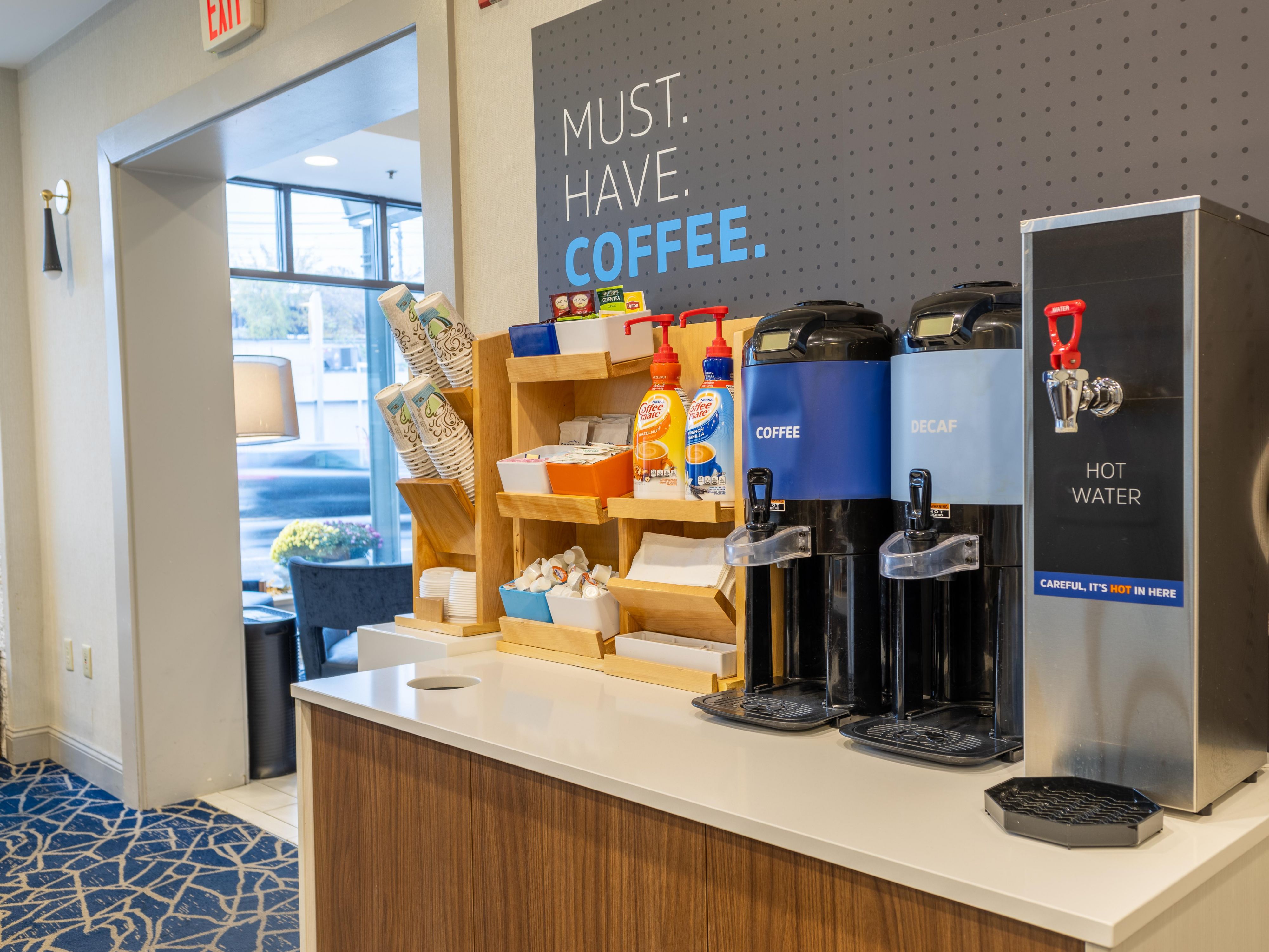 Savor the taste of freshly brewed coffee around the clock with our new bean-to-cup coffee machine, available 24/7 in the lobby. Elevate your stay with us and relish every sip of our exceptional coffee!