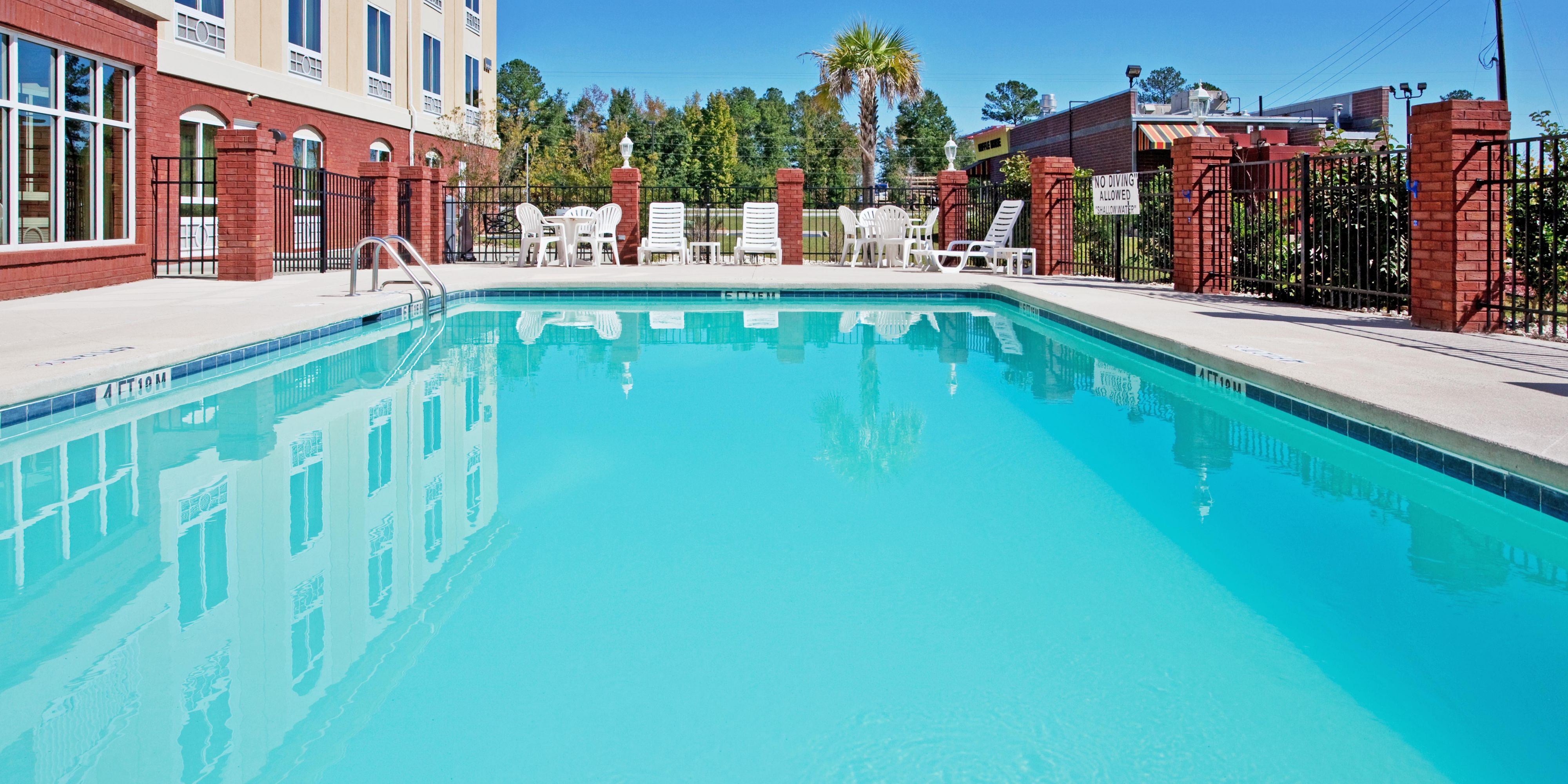 Refreshing Outdoor Pool. Great way to relax during your stay!