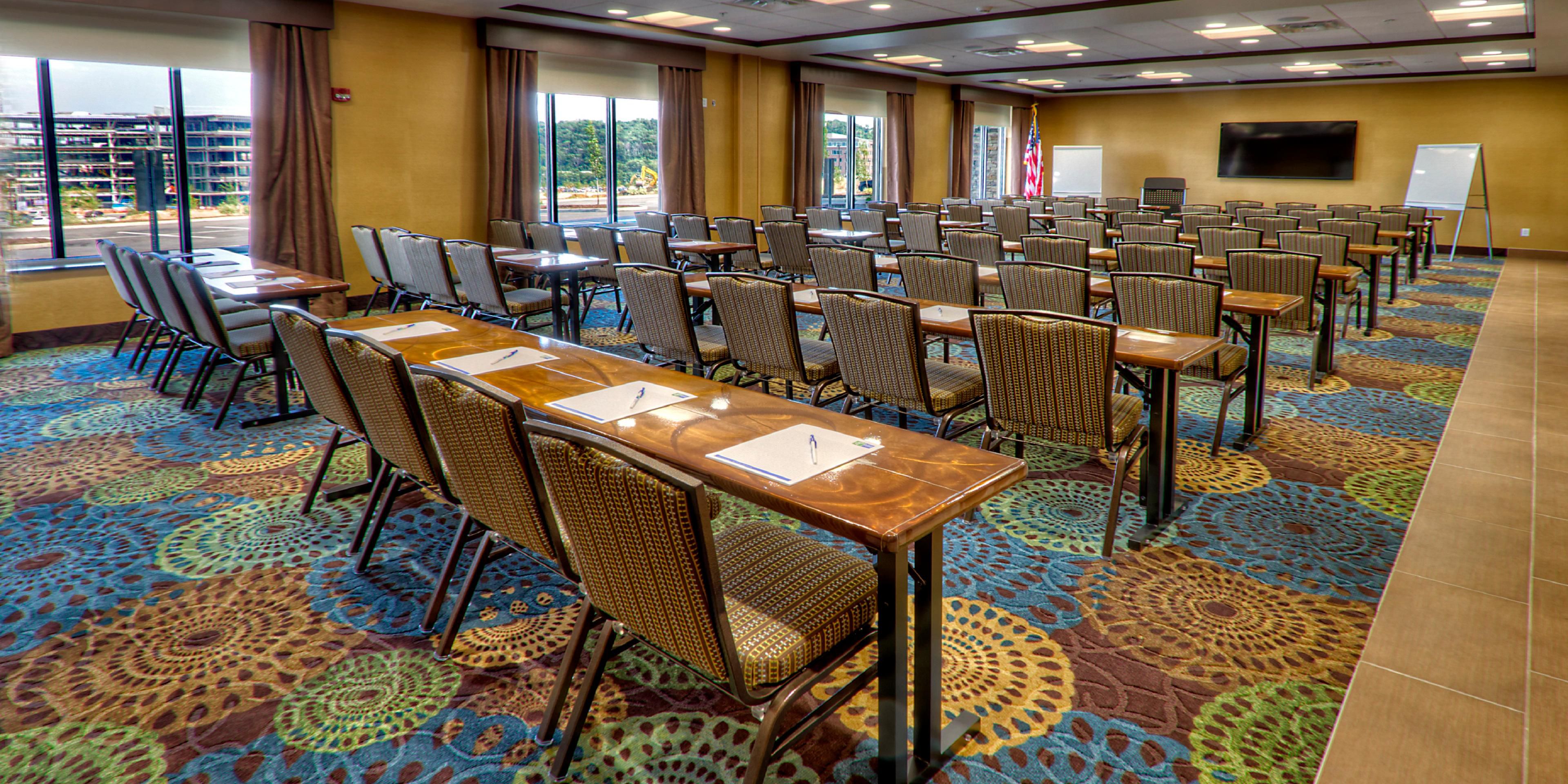 The Holiday Inn Express & Suites is conveniently located in the Southpointe Business Park and perfect for corporate meetings to social events ranging up to about 80 people. Catering services available.
