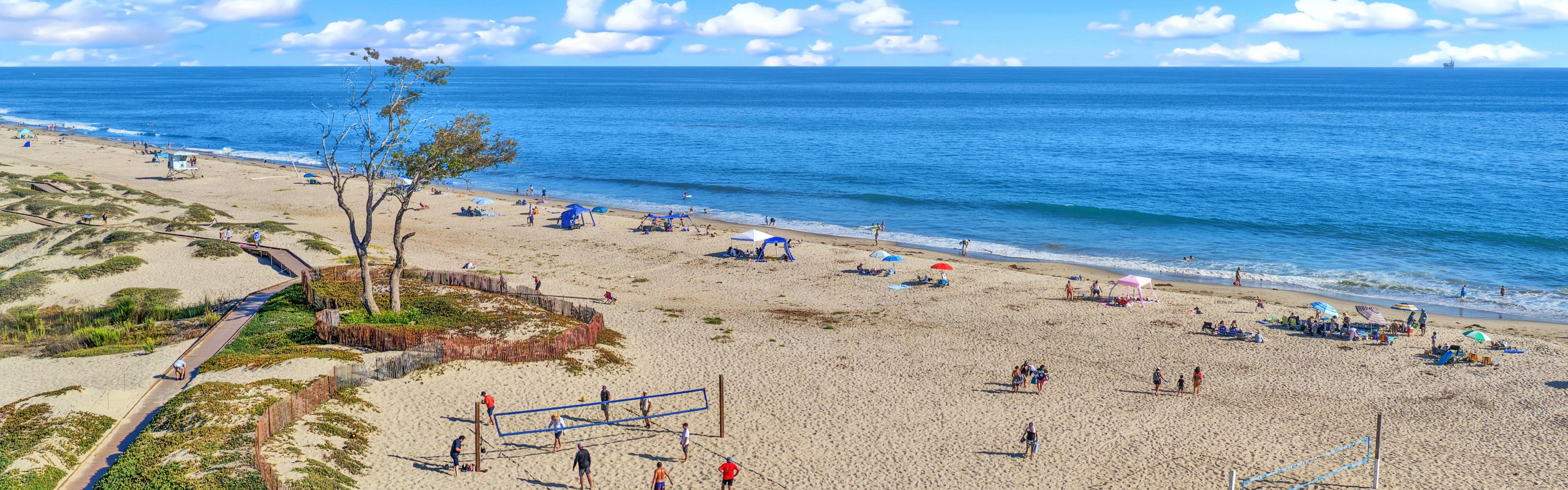 Carpinteria Beach, sometimes called "World's Safest Beach"