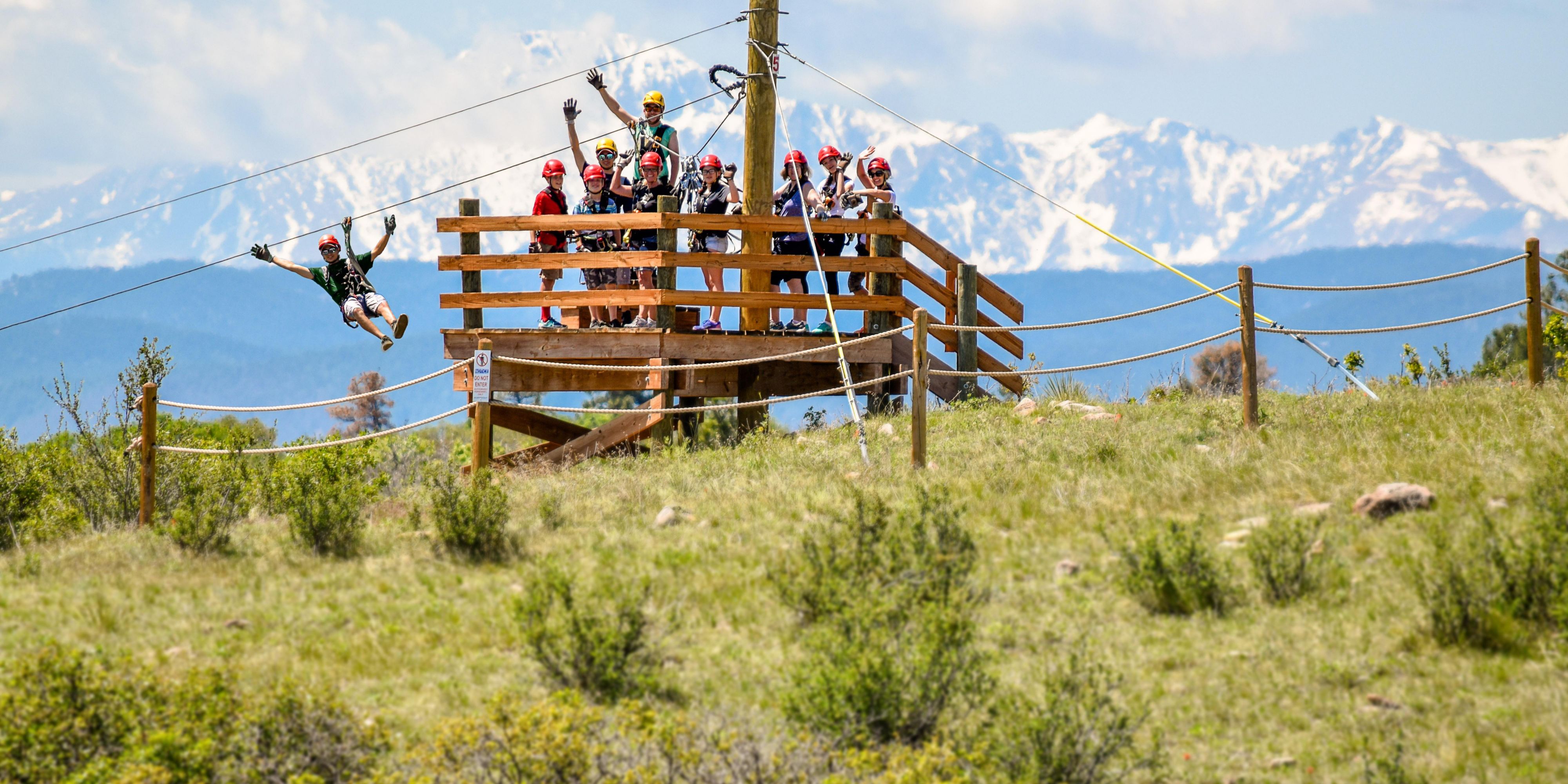 The 300-acre park includes an outdoor amphitheater, the Miller Activity Complex, the "Challenge Hill" outdoor staircase, and adventure playground, interconnected hiking & biking trails, and is home to the Castle Rock Zip Line Tours. 