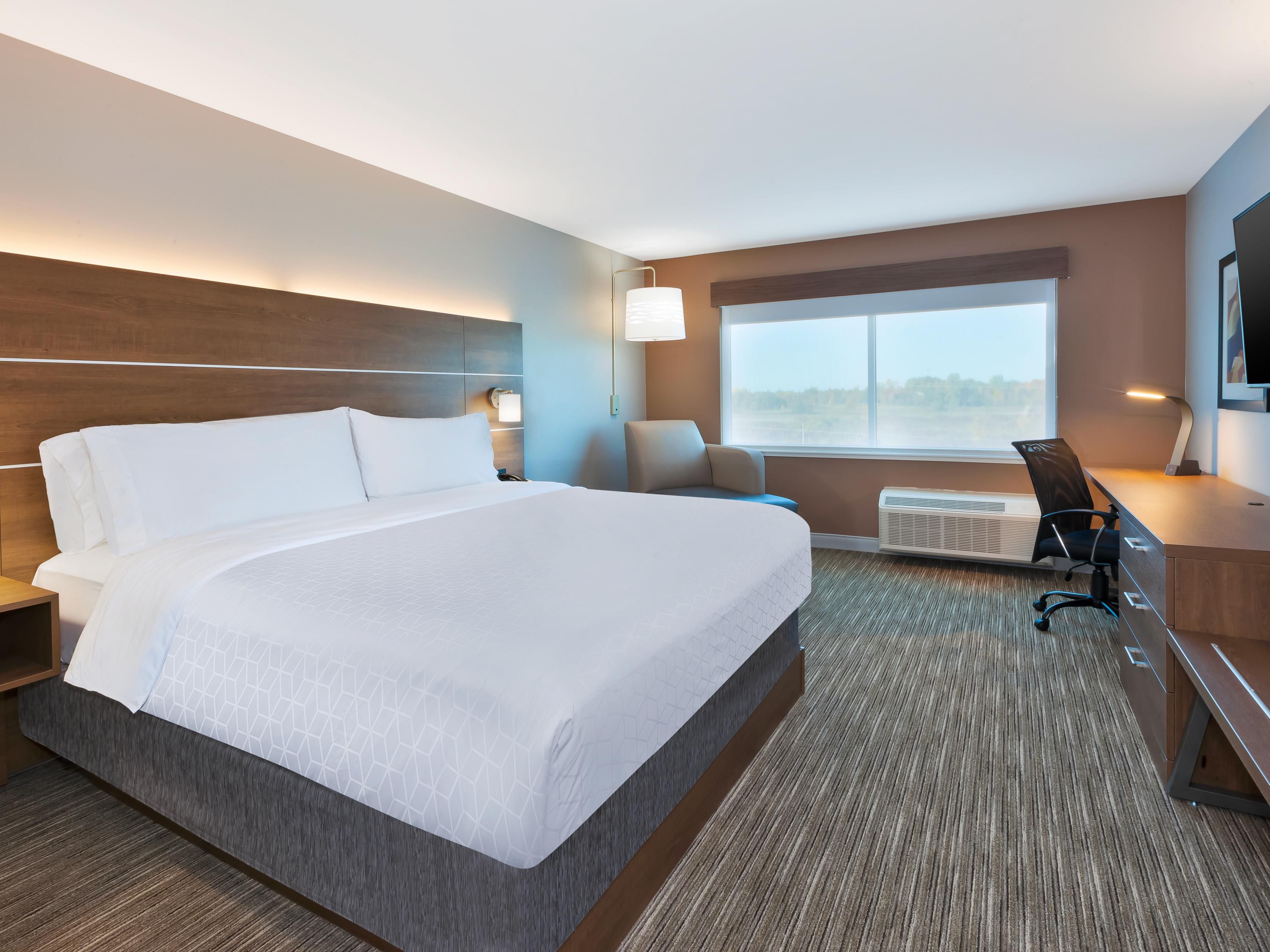 Our comfortable king bed rooms