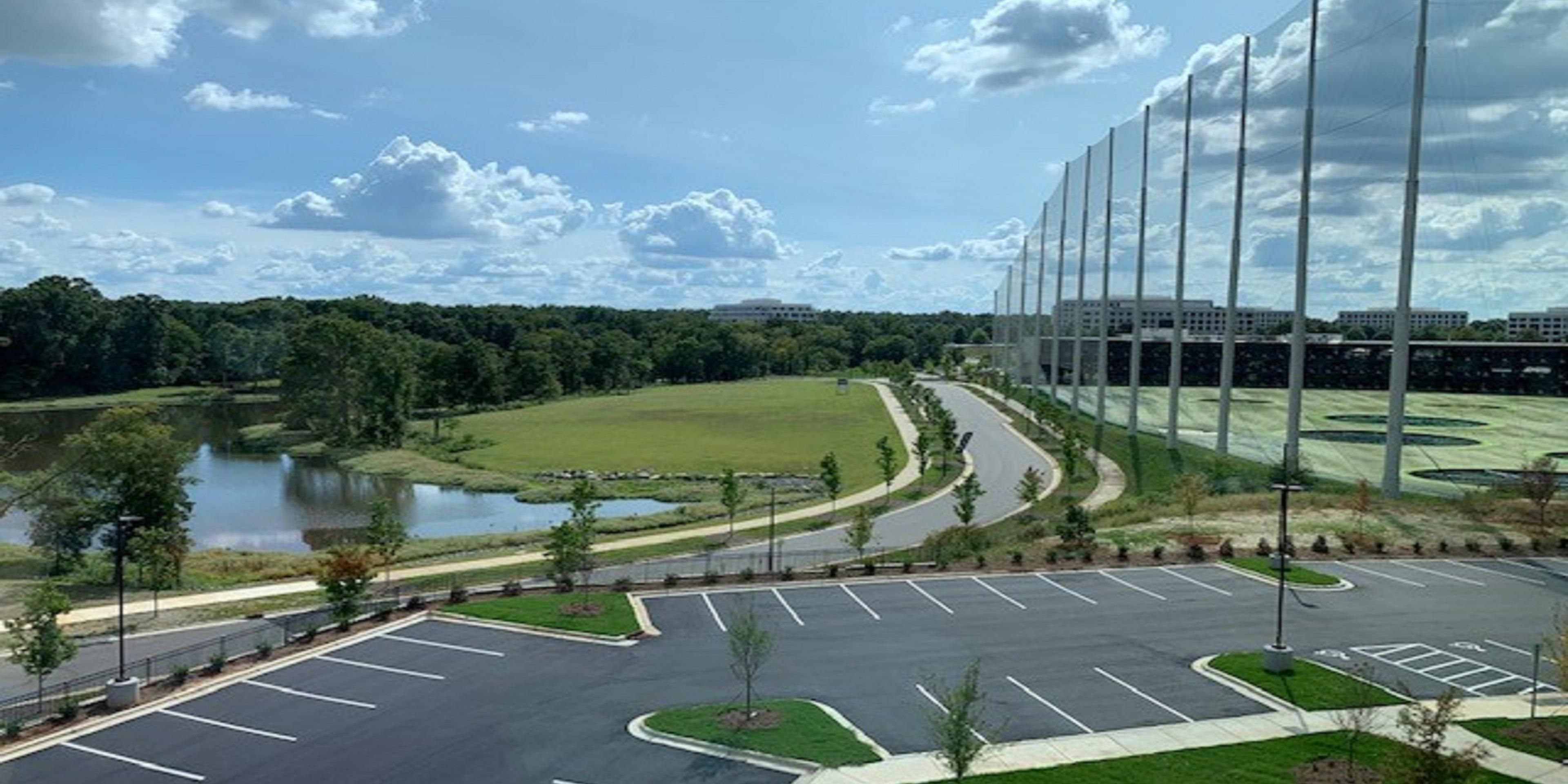 Our hotel is within walking distance to TopGolf, your premier entertainment destination. Enjoy a couple of hours of golf, then come back and relax at our new hotel.
