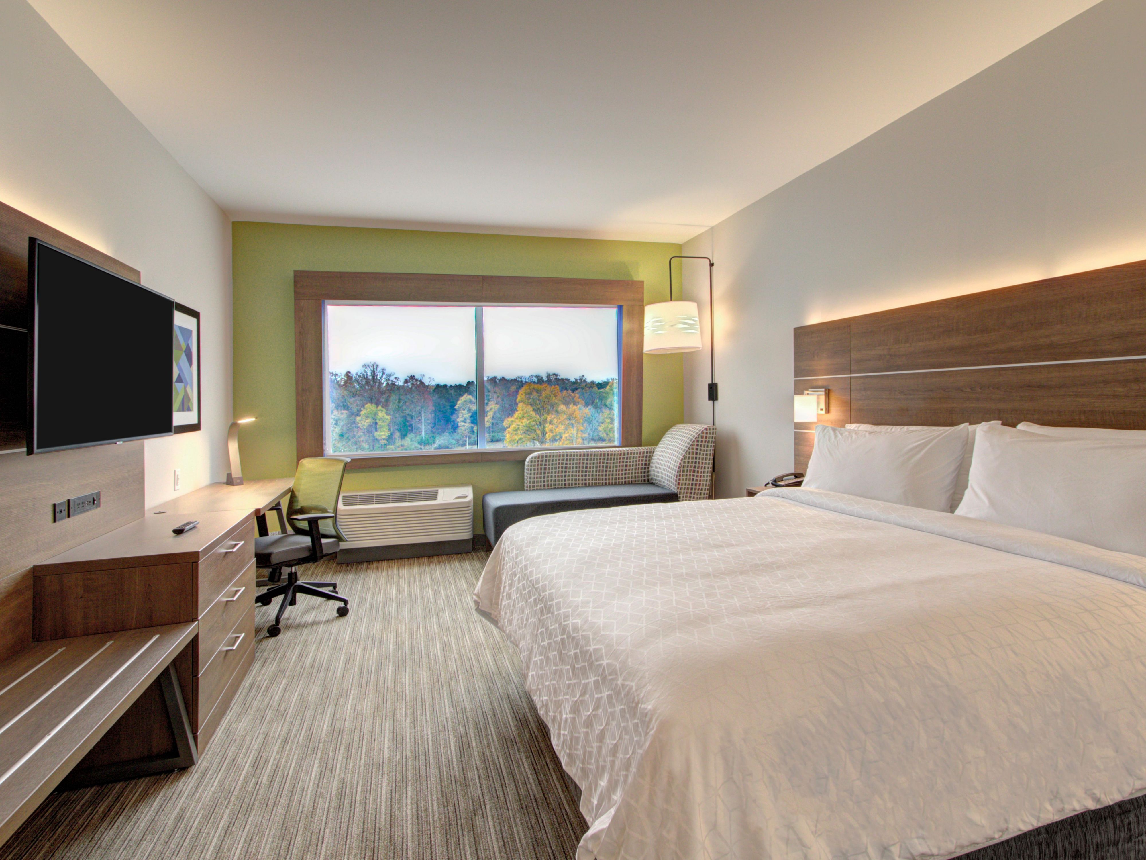 Every room and suite is designed with your comfort in mind.