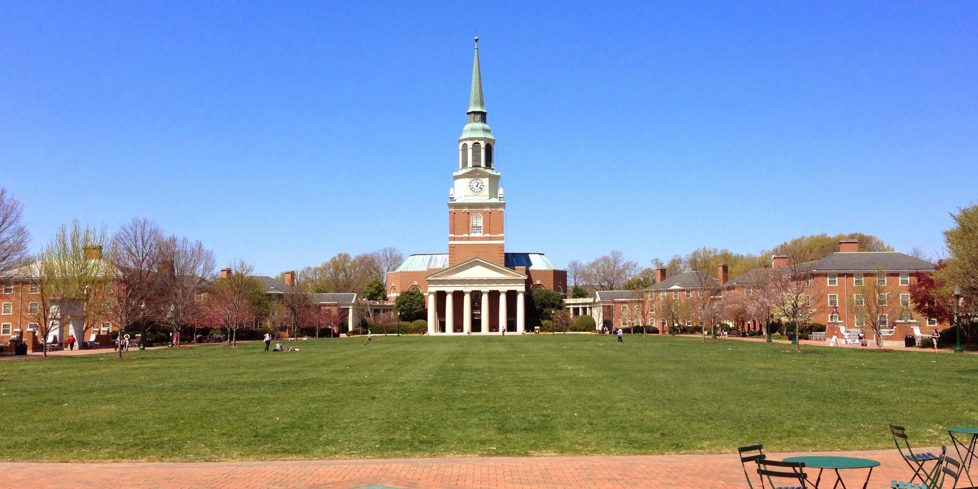 We are conveniently located just a short drive away from Wake Forest University!