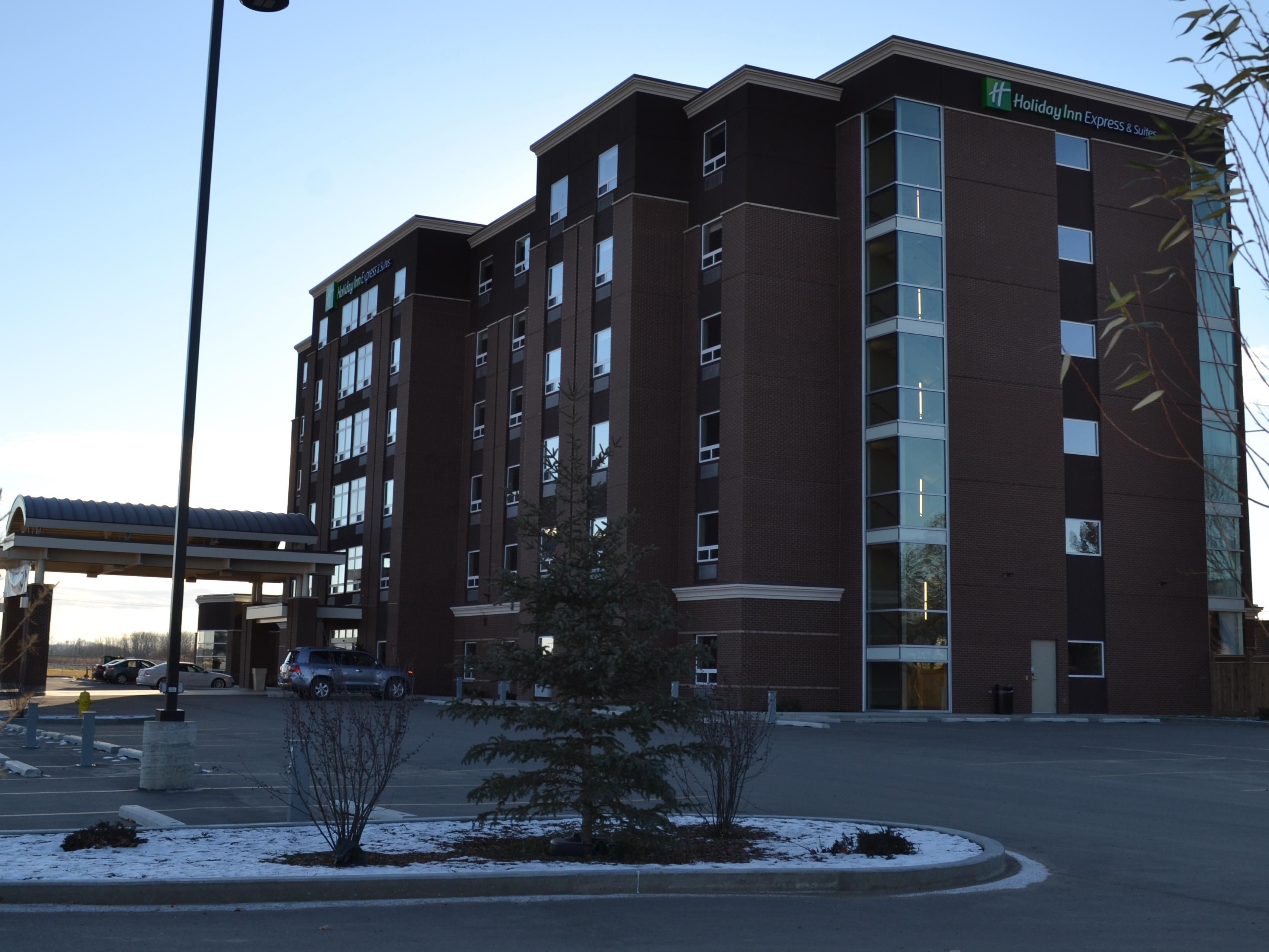 New Holiday Inn Express & Suites Cold Lake hotel in downtown