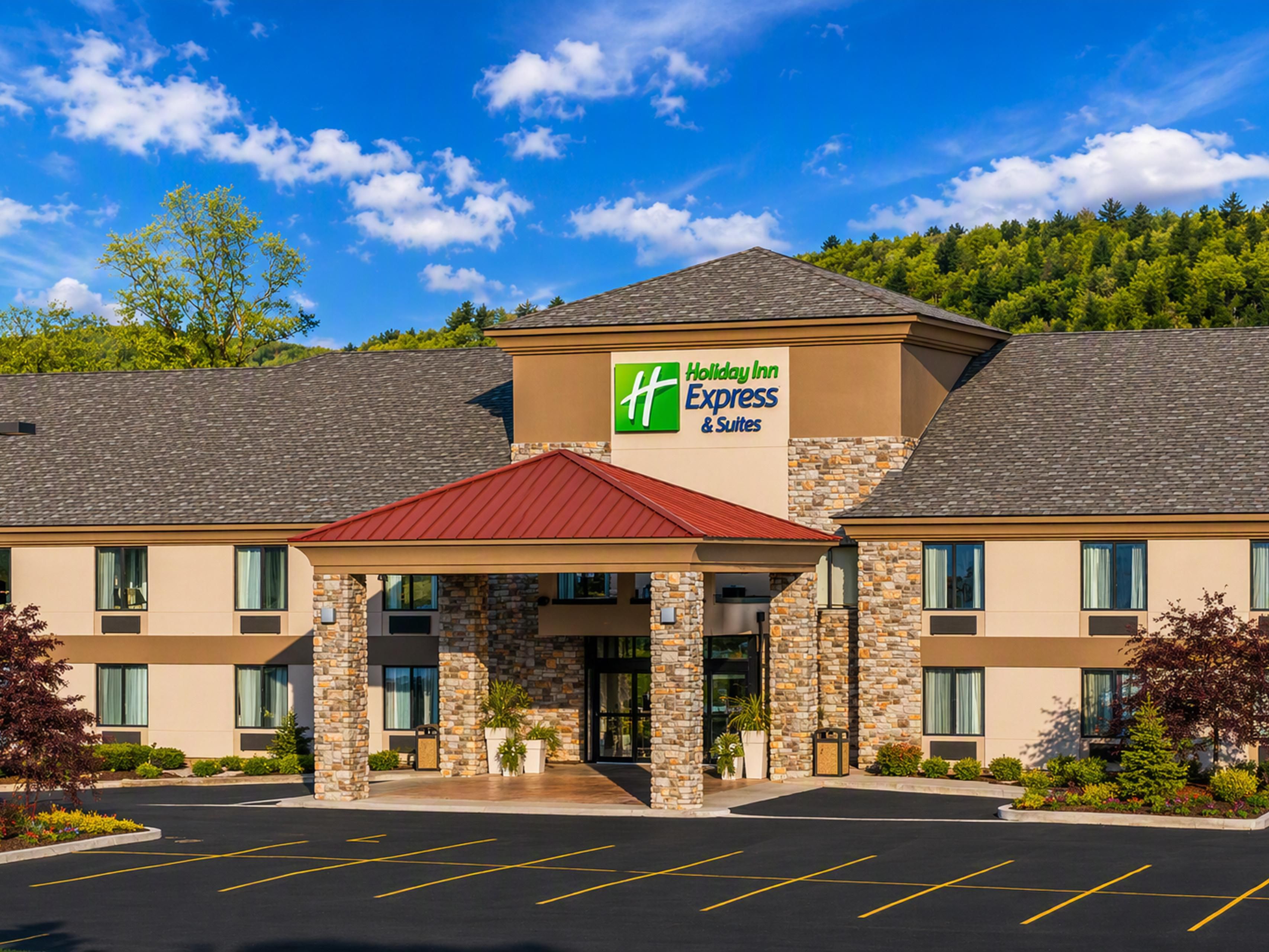 Welcome to the Holiday Inn Express near the Baseball Hall of Fame
