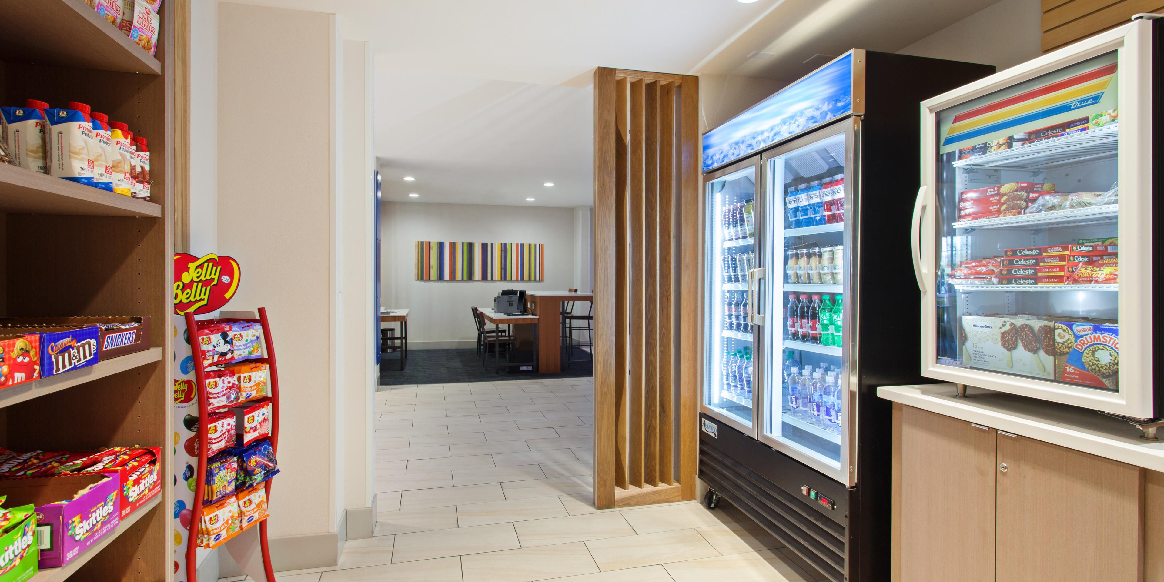 Enjoy a variety of snacks and beverages in our 24 hour sundry shop. 