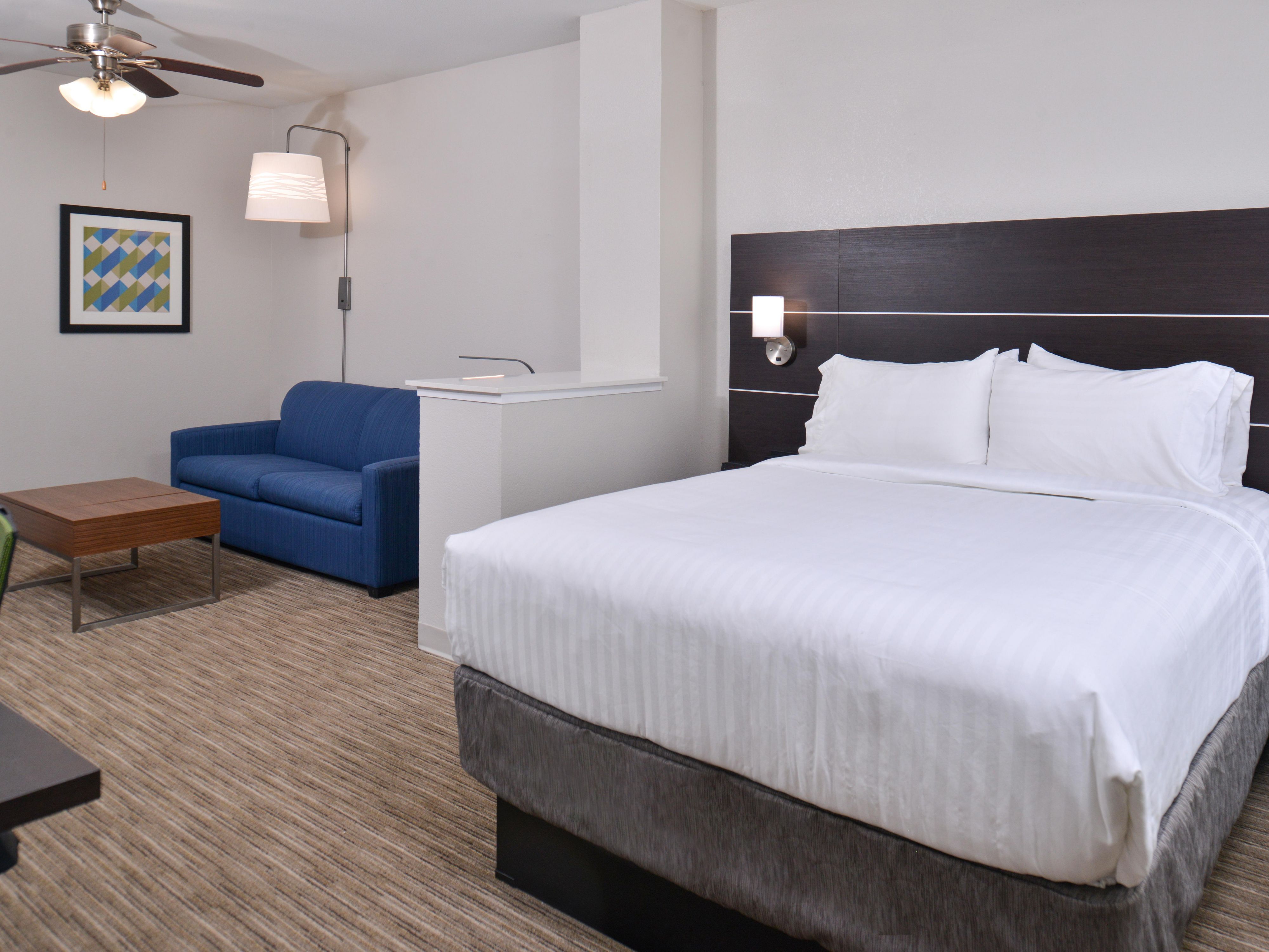 Treat yourself to a great stay in our Queen Bed in Two Bed Suite.