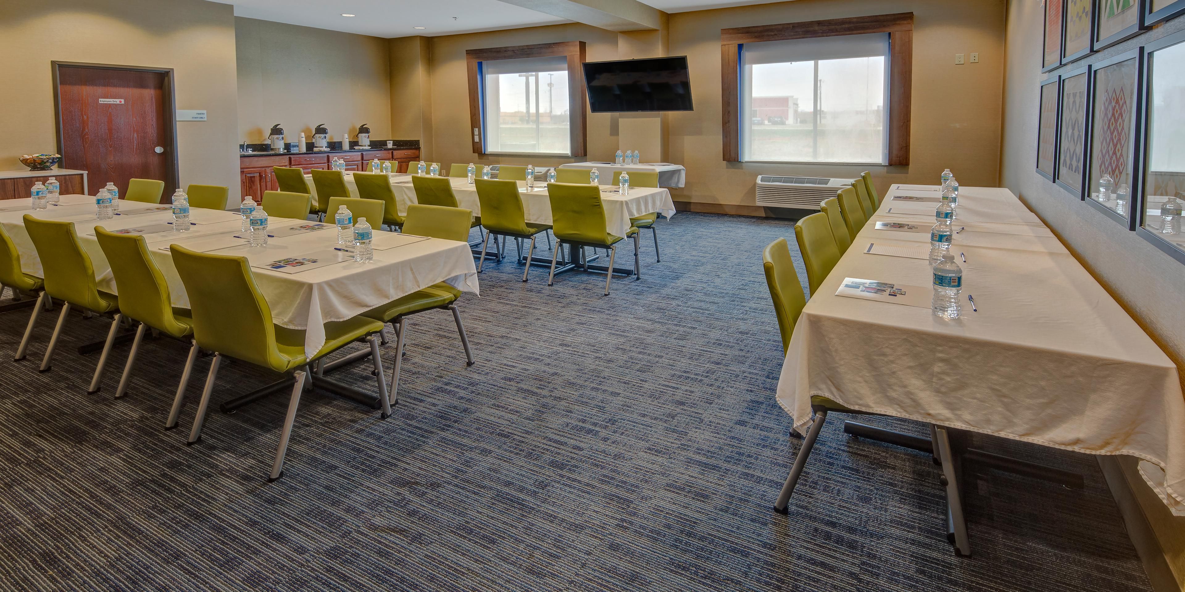 Host a formal business meeting or a unique special occasion in our versatile meeting space, which can accommodate up to 35 of your colleagues or closest friends and family members. Contact our Sales Office for your next event.