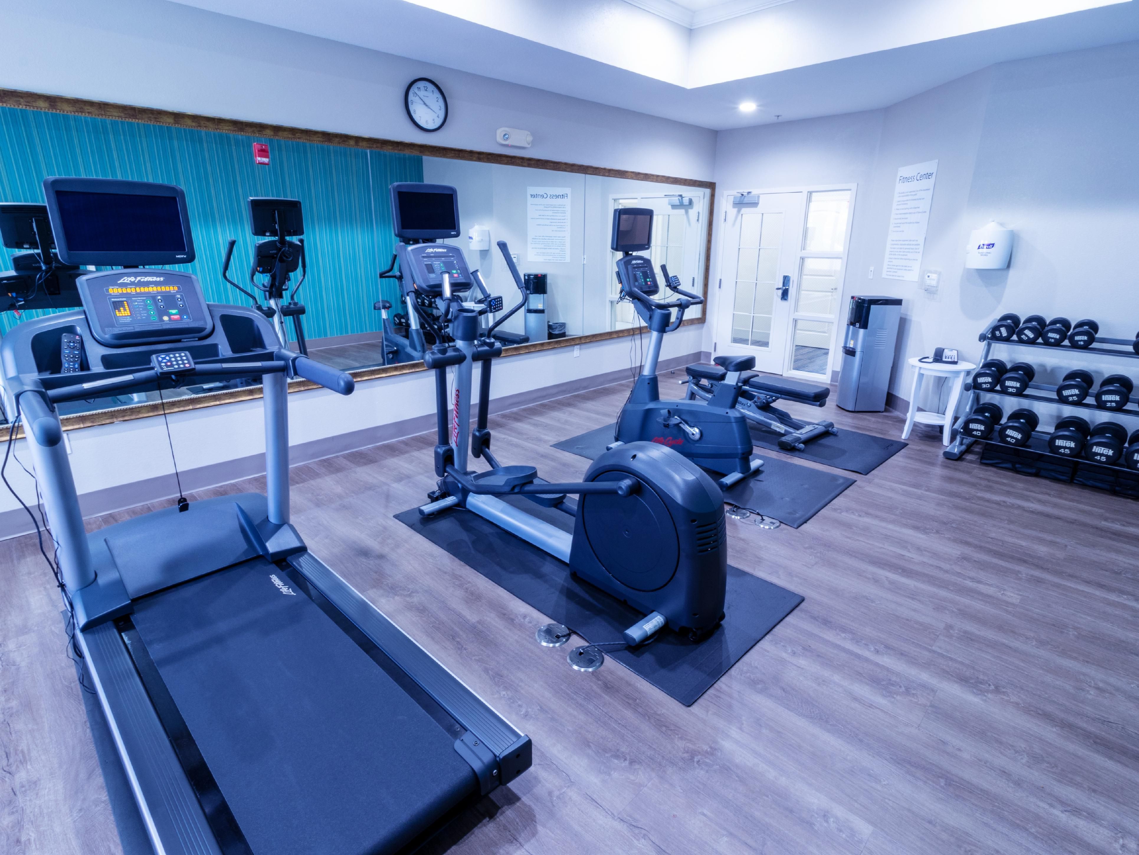 Stay energized at Holiday Inn Express & Suites Crestview South I-10 with its updated fitness center featuring modern, new equipment for a superior workout. After exercising, unwind in the heated indoor pool or hot tub, creating the perfect balance of fitness and relaxation.