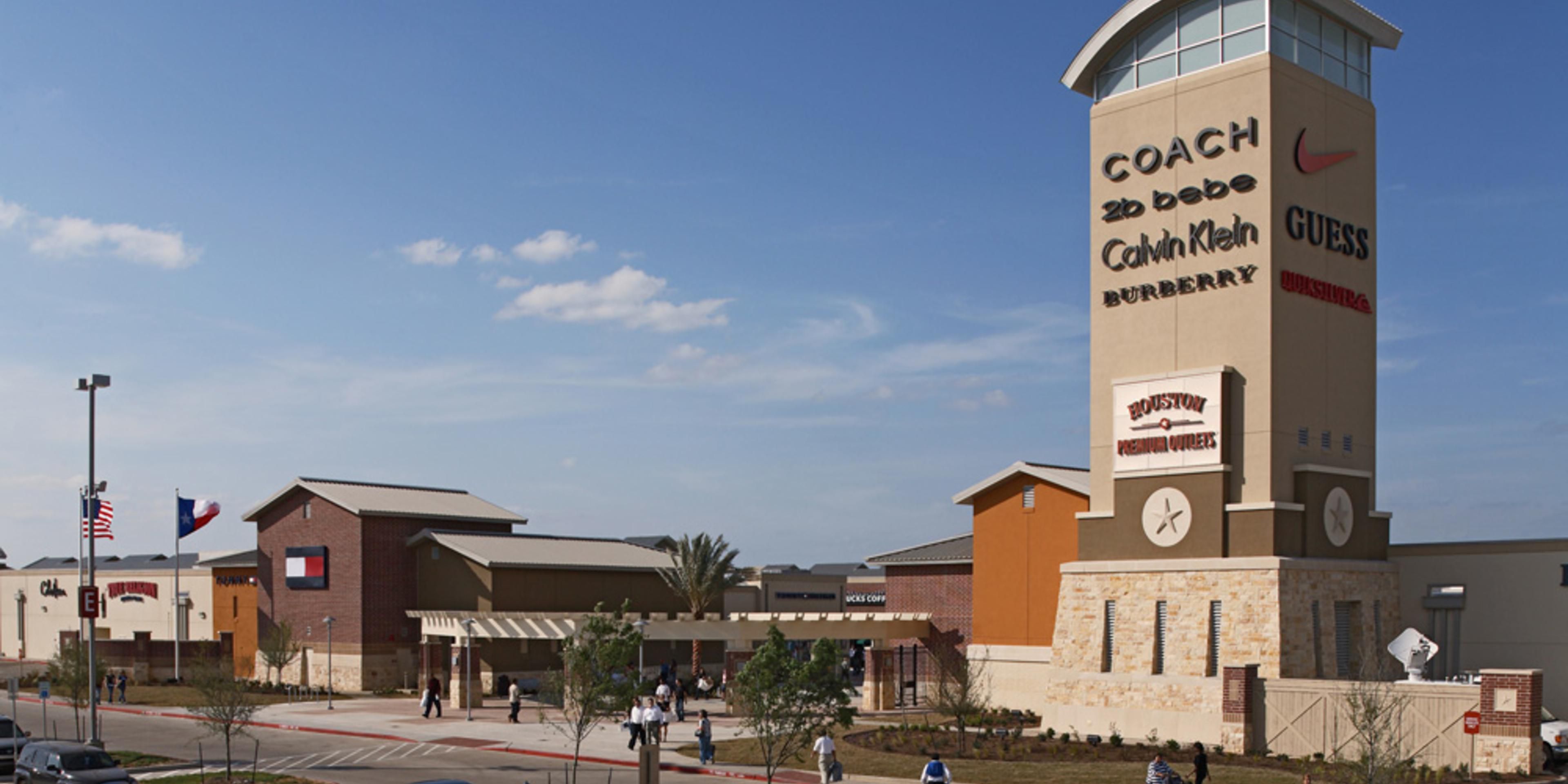 Houston Premium Outlets shopping plan