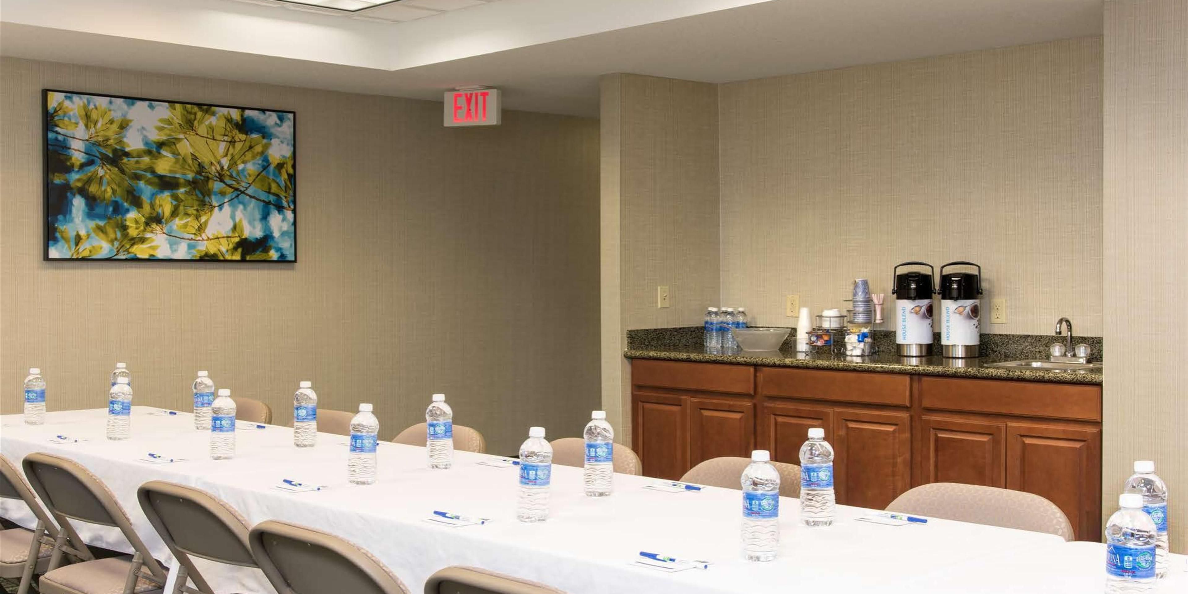 Contact the Holiday Inn Express Danville for all of your small meeting needs!  Let us take care of the details so you can be productive.