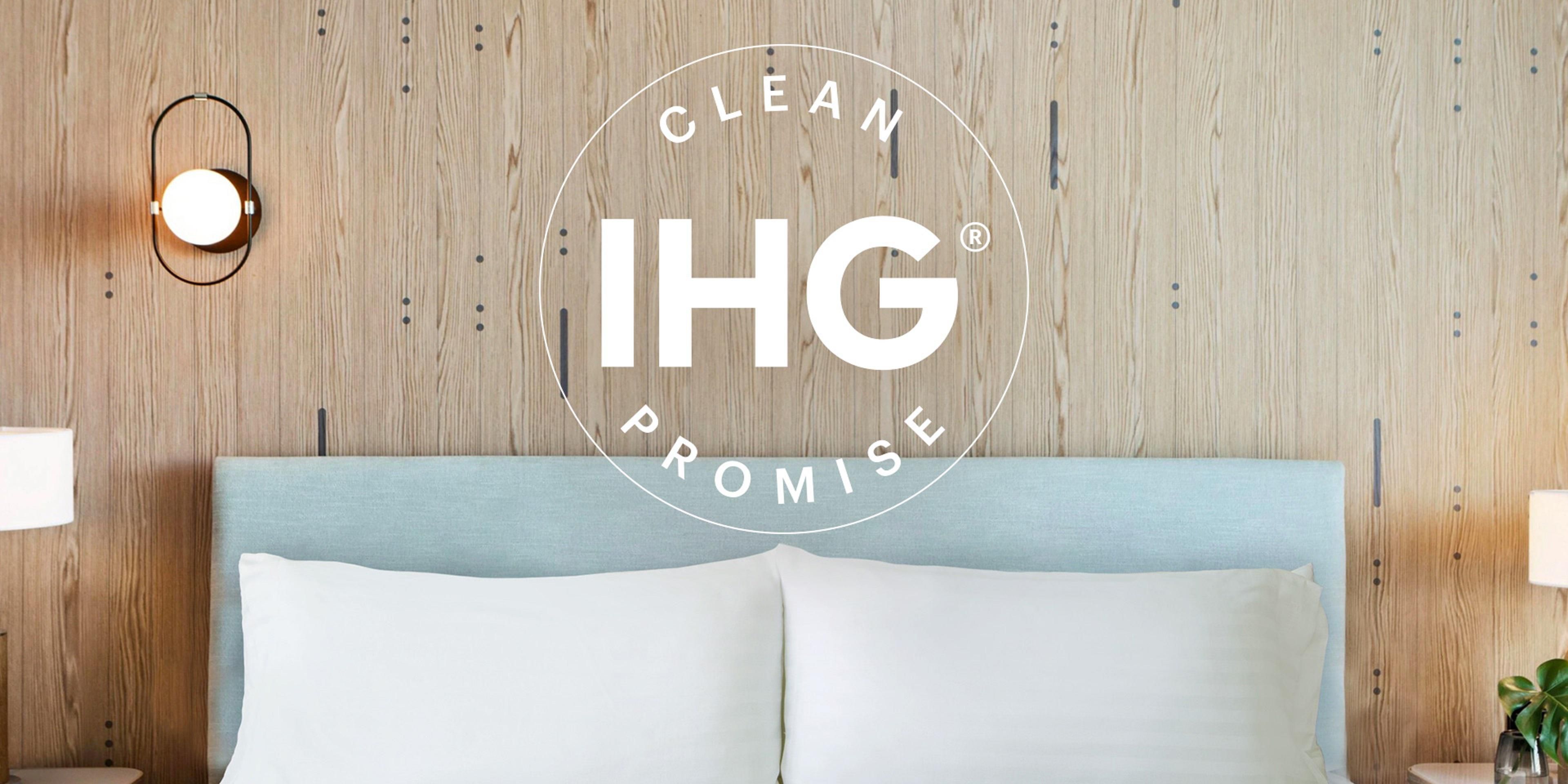 IHG has a long-standing commitment to rigorous cleaning procedures. This IHG Way of Clean program is now being expanded with additional COVID-19 protocols and best practices.