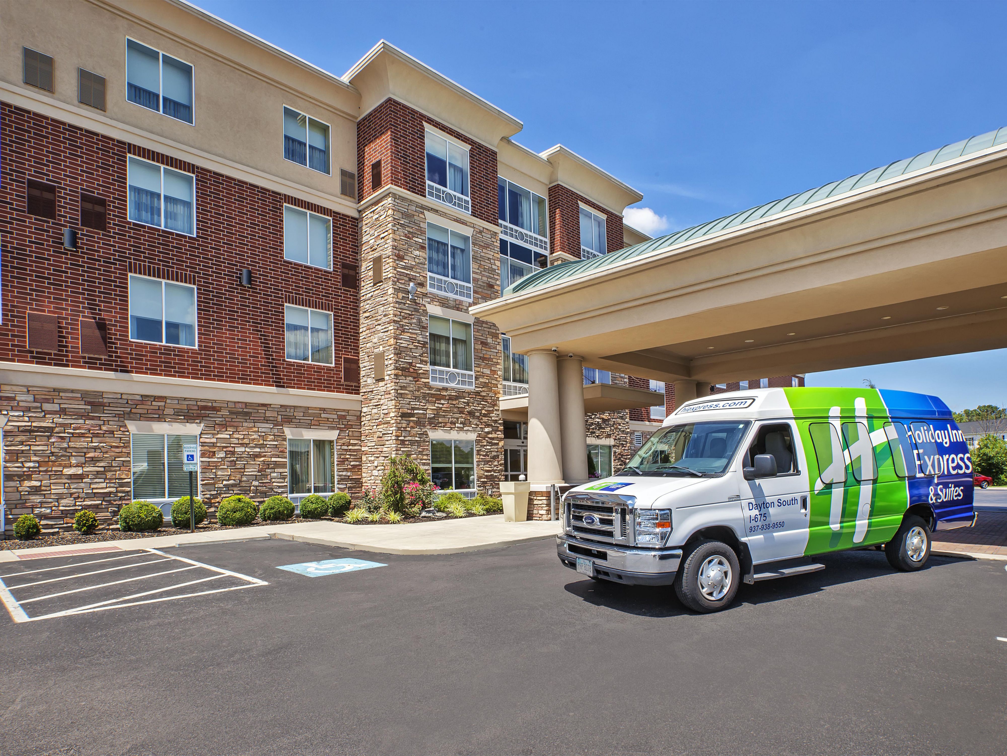 We are the only hotel within our area that offers a courtesy shuttle service within 10 miles of the hotel. Hours vary for the shuttle service so please contact the hotel directly with questions.