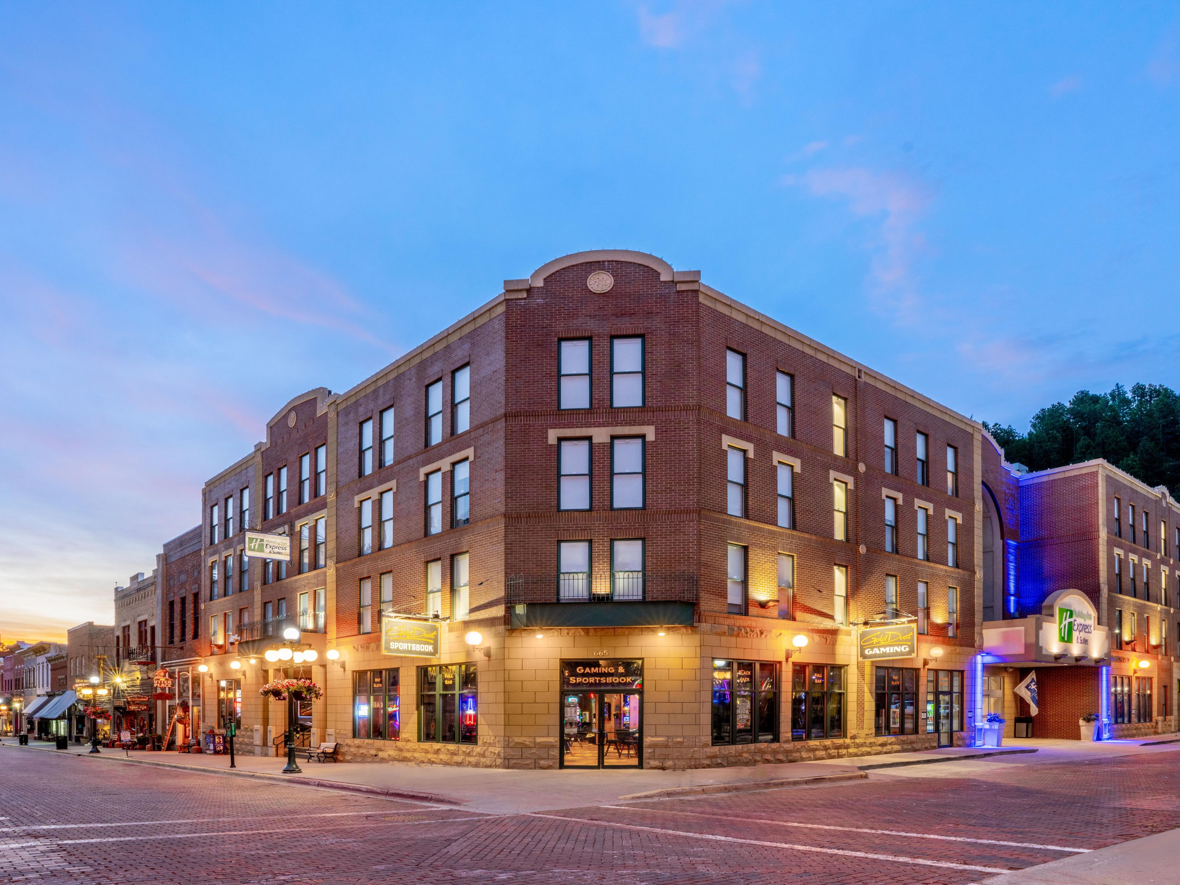 Deadwood South Dakota Holiday Inn Express on Main Street