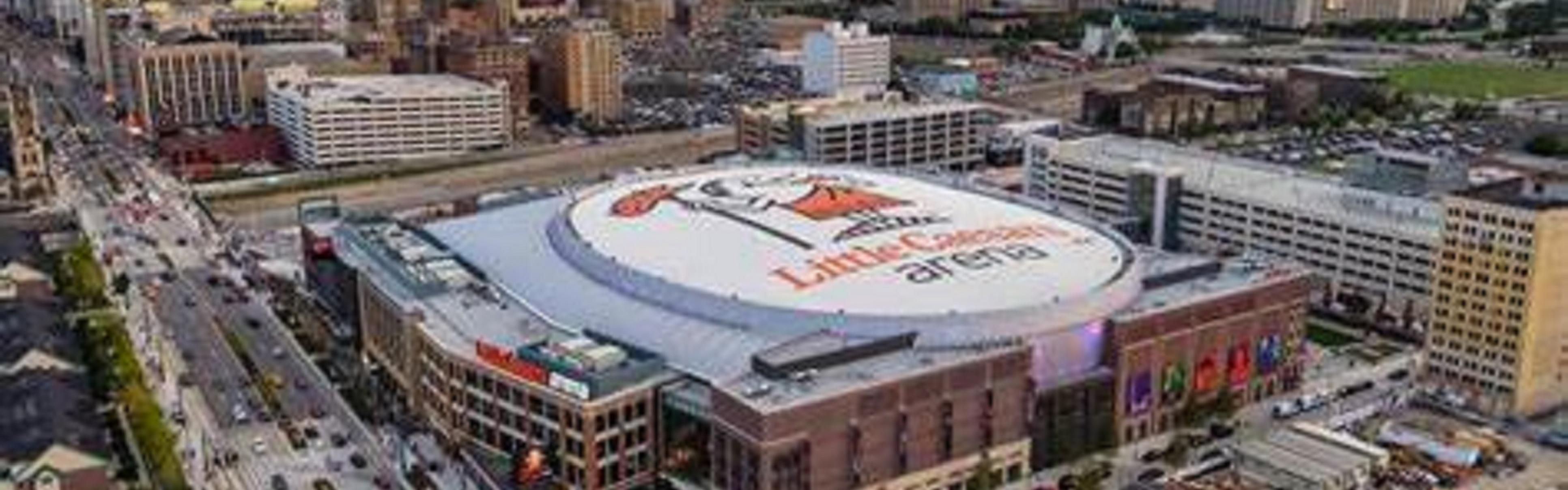 Catch the Red Wings or a concert at Little Caesars Arena