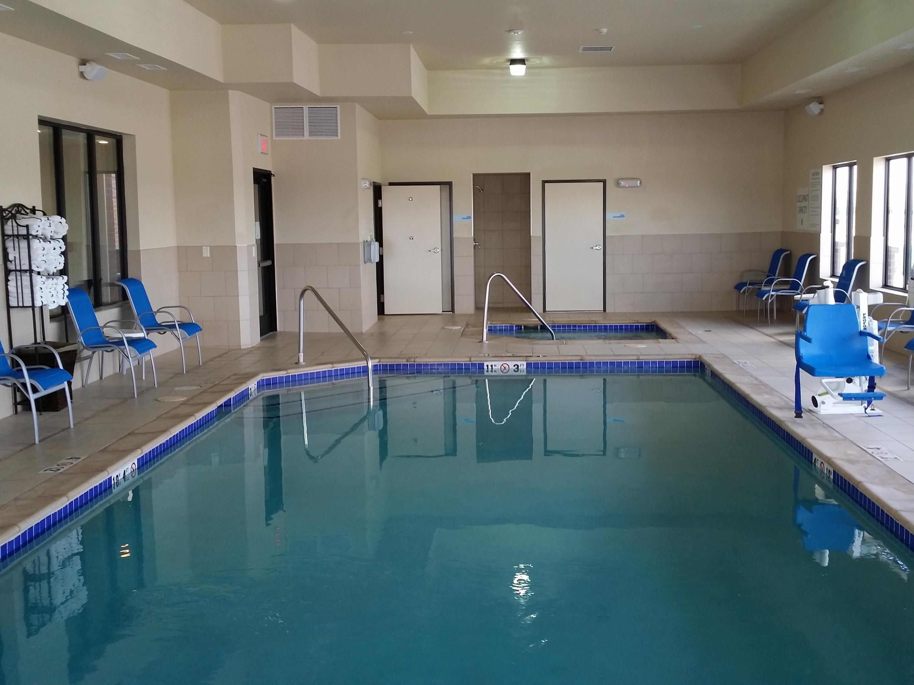 Enjoy our Heated Indoor Pool and Hot Tub that is available year round for you after a long day of traveling and the need for leisurely relaxation. 