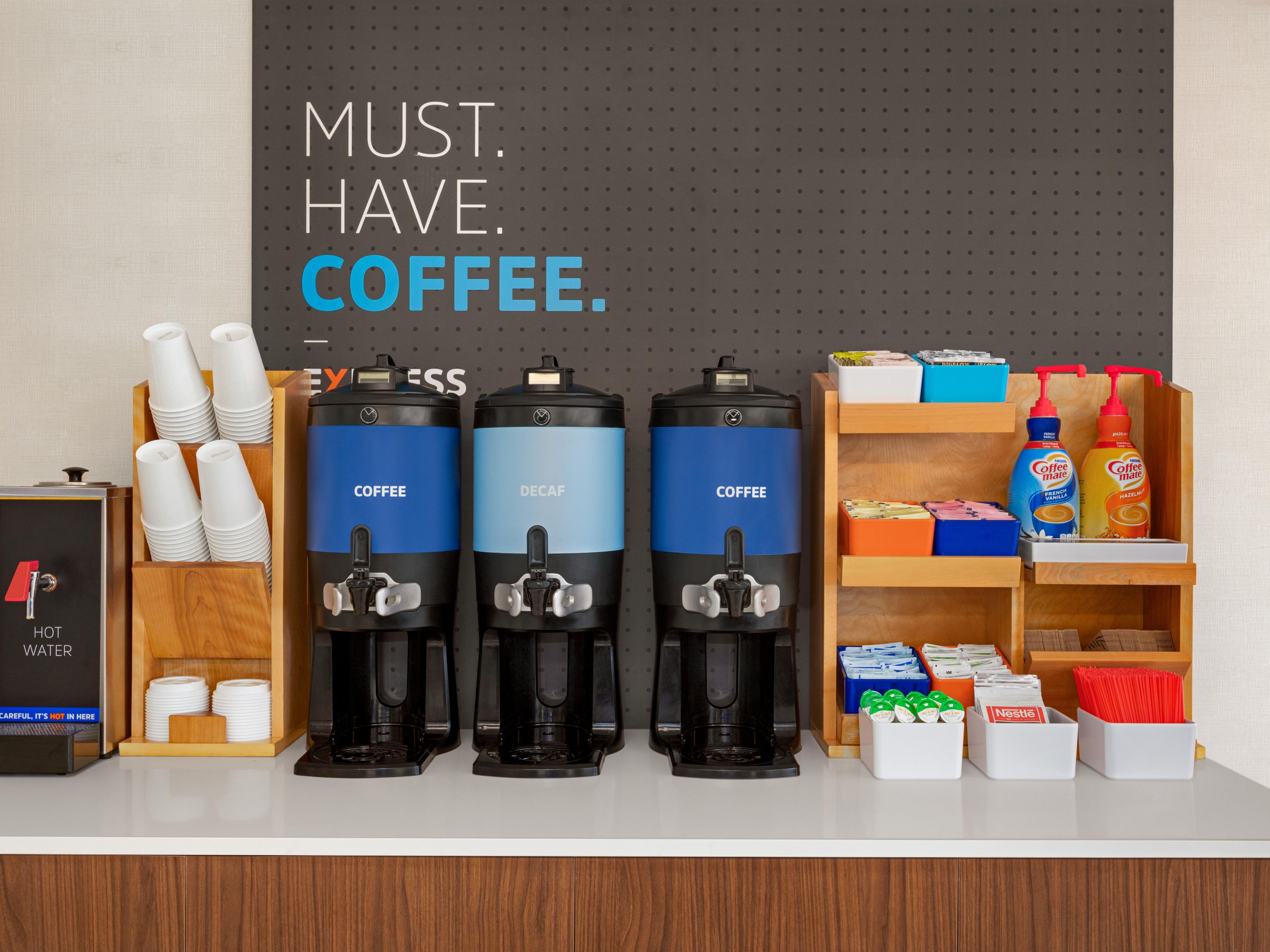 Savor the taste of freshly brewed coffee around the clock with our new bean-to-cup coffee machine, available 24/7 in the lobby! Should you desire the comfort of brewing in your room, simply request an in-room brewer from our front desk. Elevate your stay with us and relish every sip of our exceptional coffee!