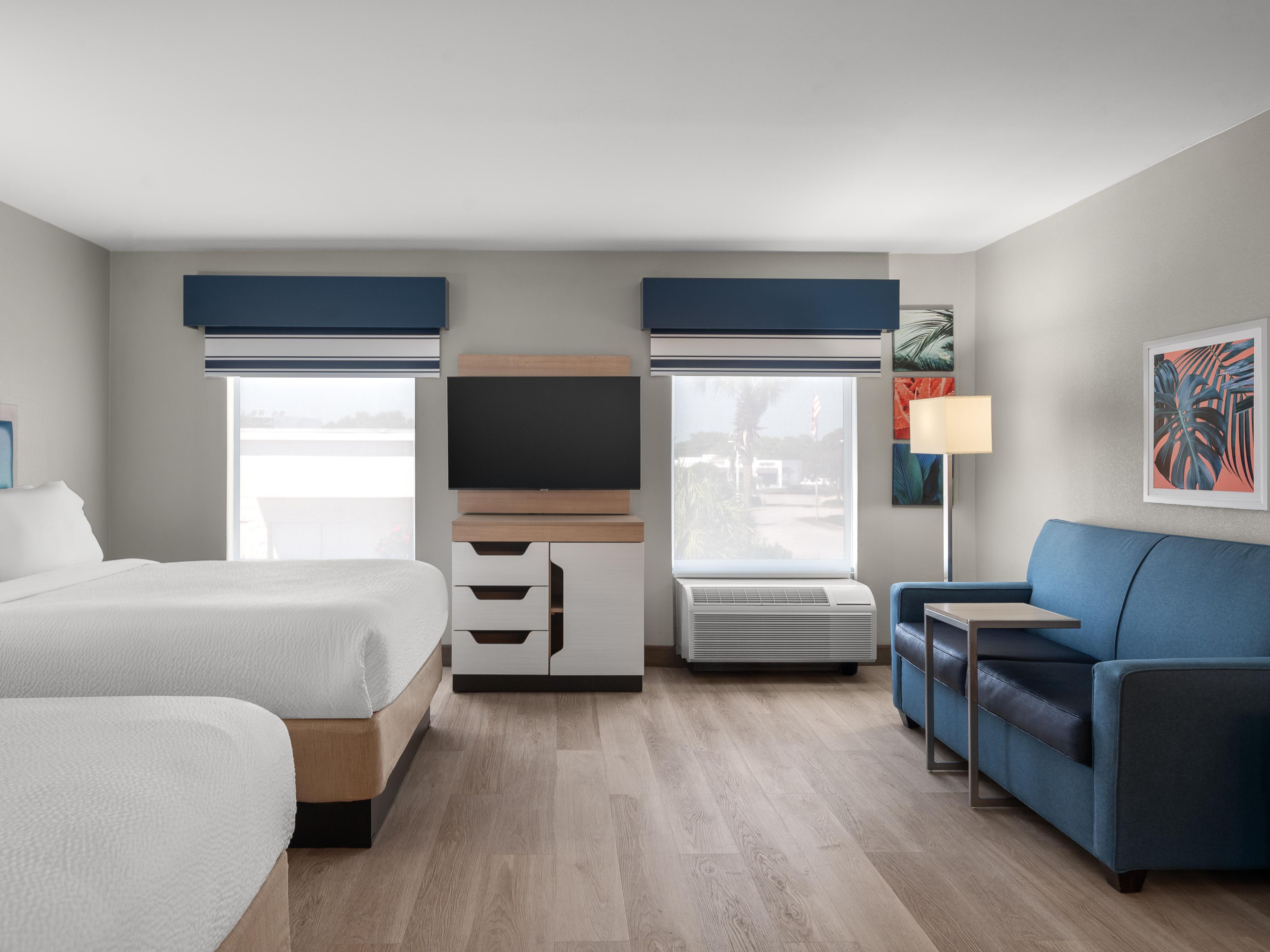Two Queen Bedded Suite with Sofa Bed