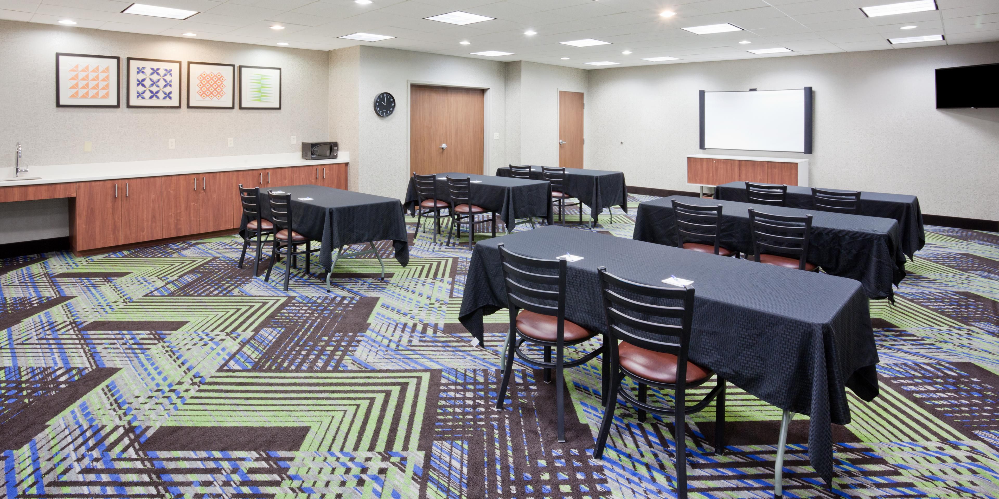 Do you need meeting space in the Dickinson Area? Let us help. Our event space can hold up to 40 people. Give our meeting professional a call to discuss your next gathering.
