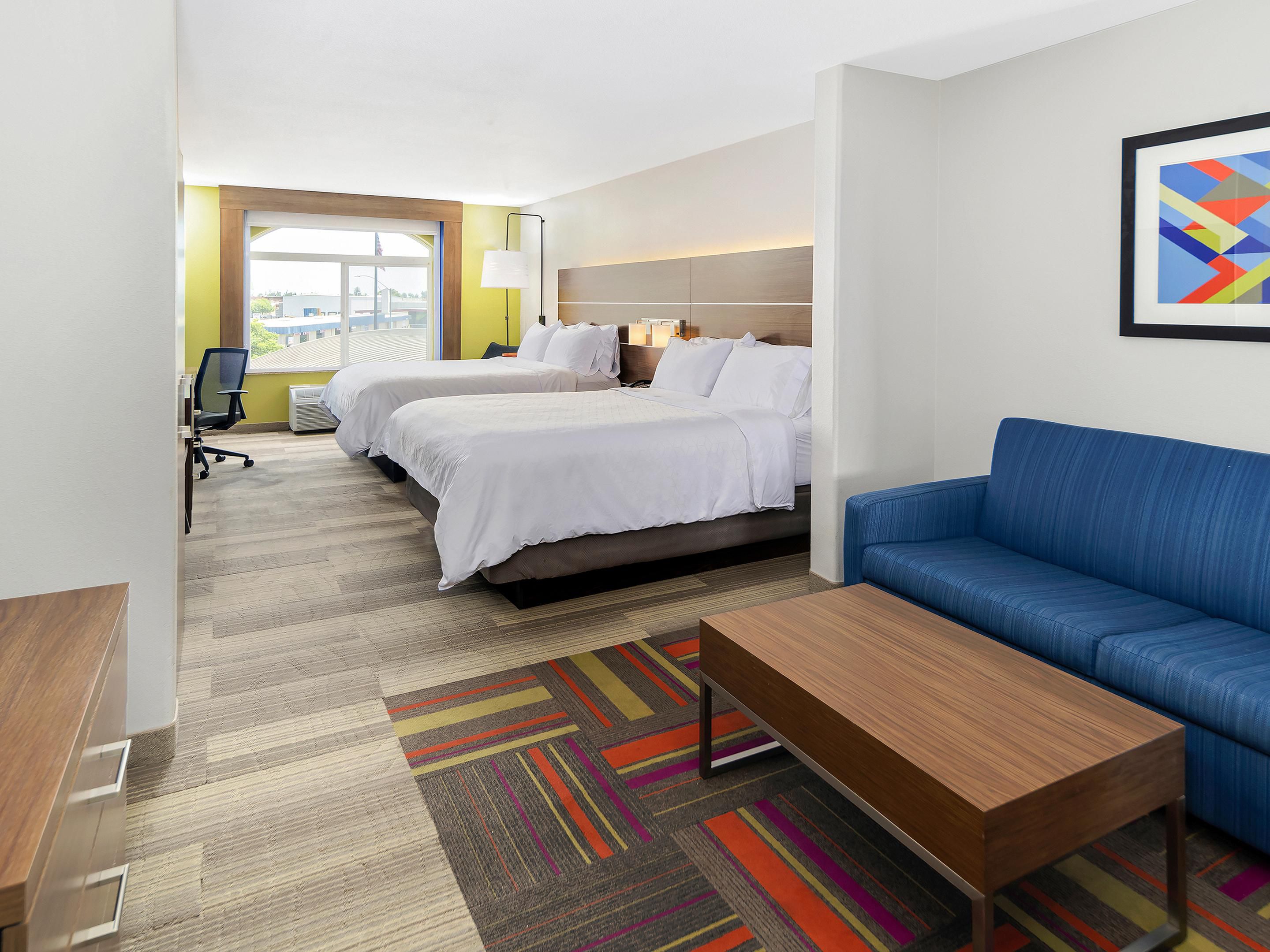 Enjoy your stay in our spacious guest rooms and suites.