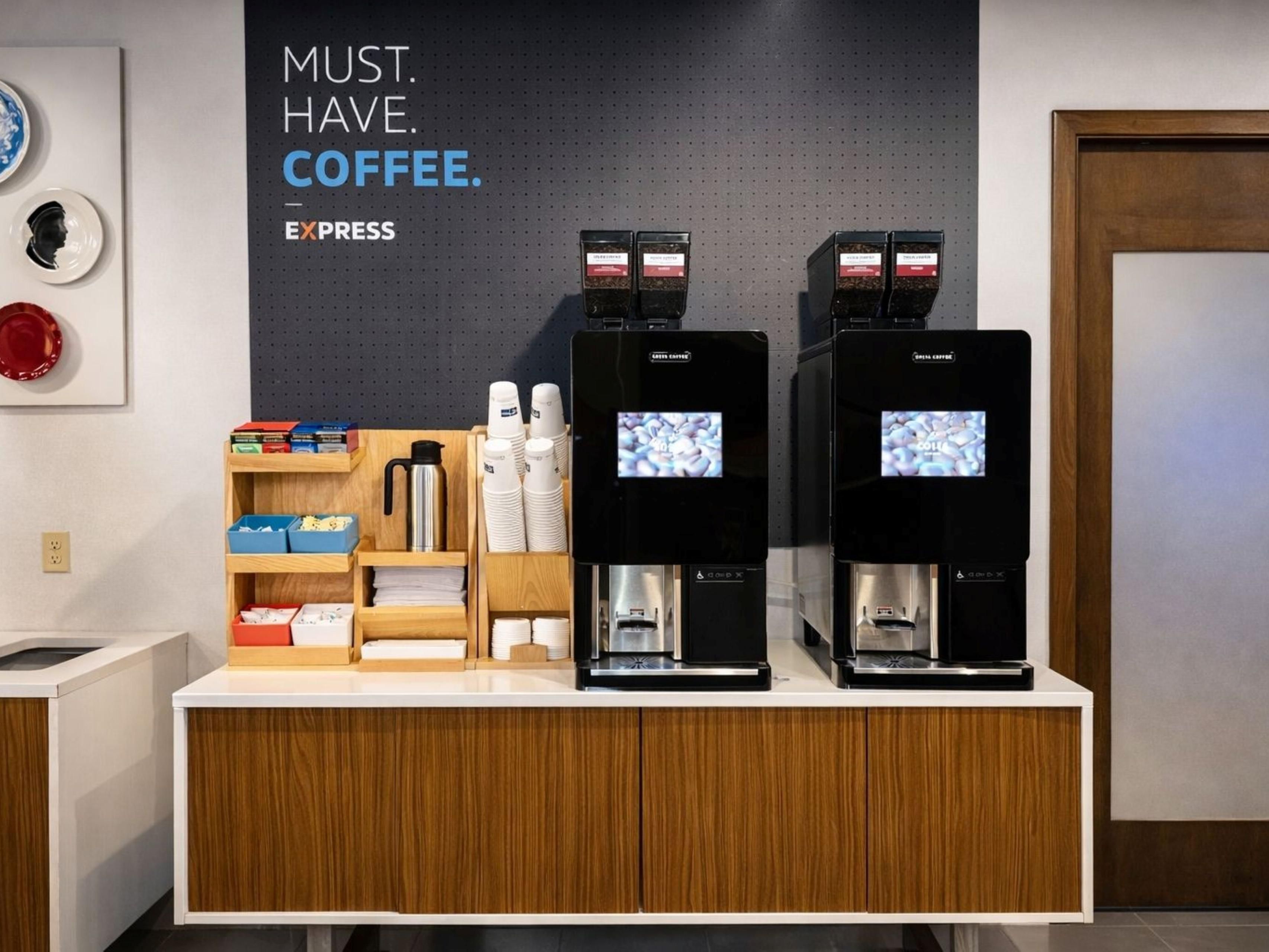 Savor the taste of freshly brewed coffee around the clock with our new bean-to-cup coffee machine, available 24/7 in the lobby. Elevate your stay with us and relish every sip of our exceptional coffee!