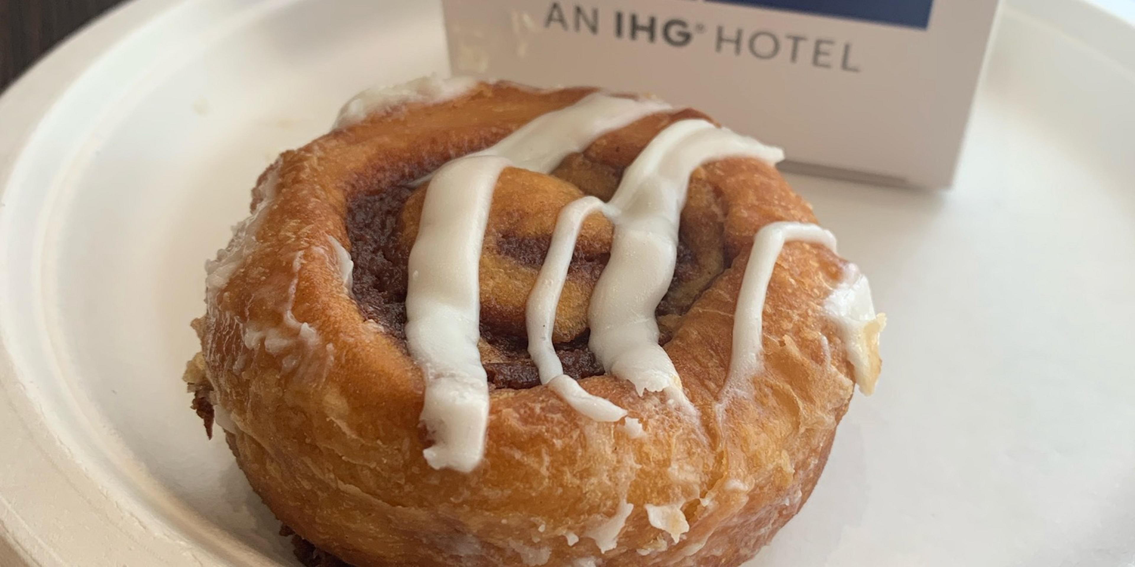 Our original Holiday Inn Express cinnamon rolls have returned!  