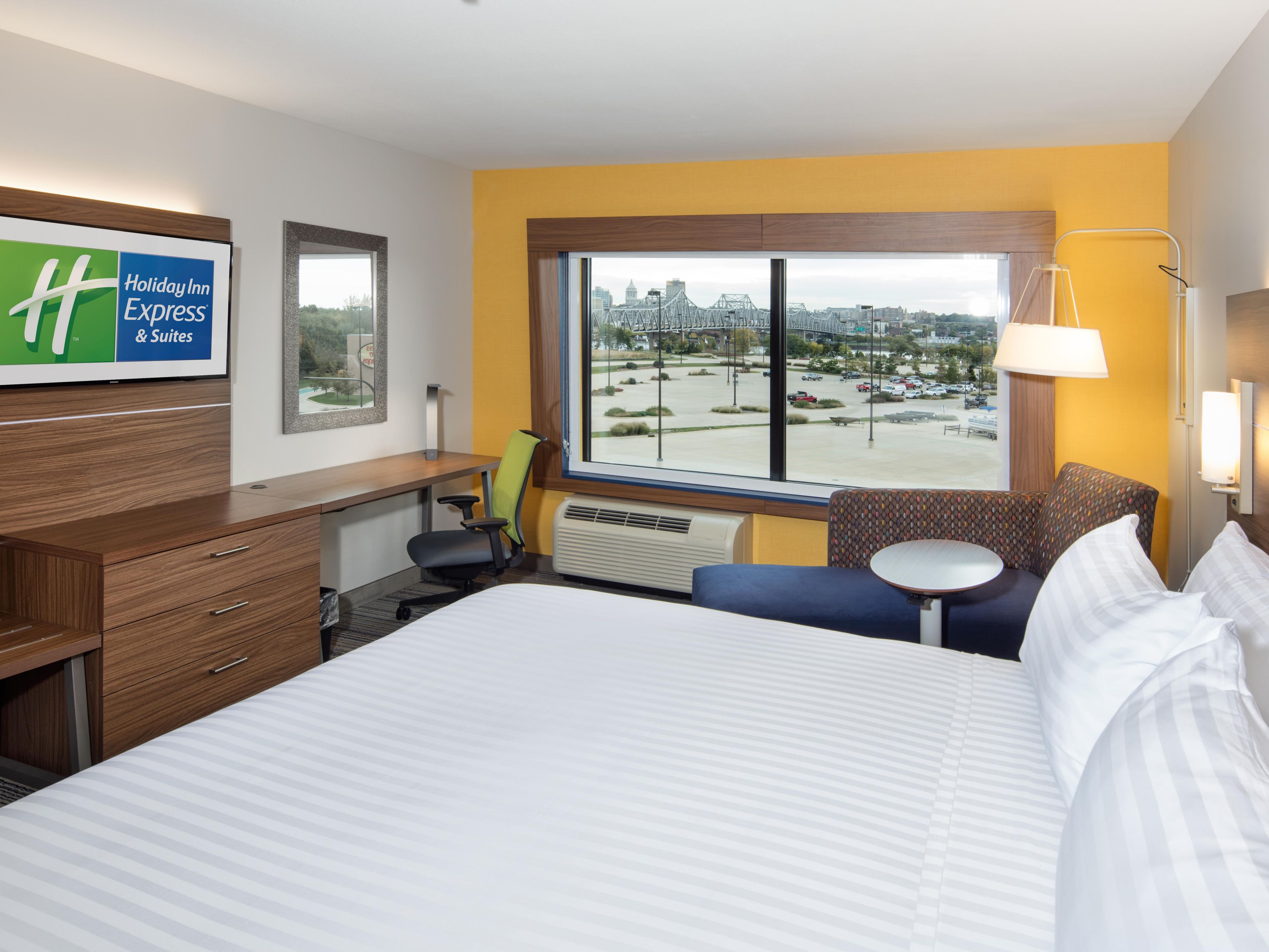 King rooms are great when traveling for business or for fun!