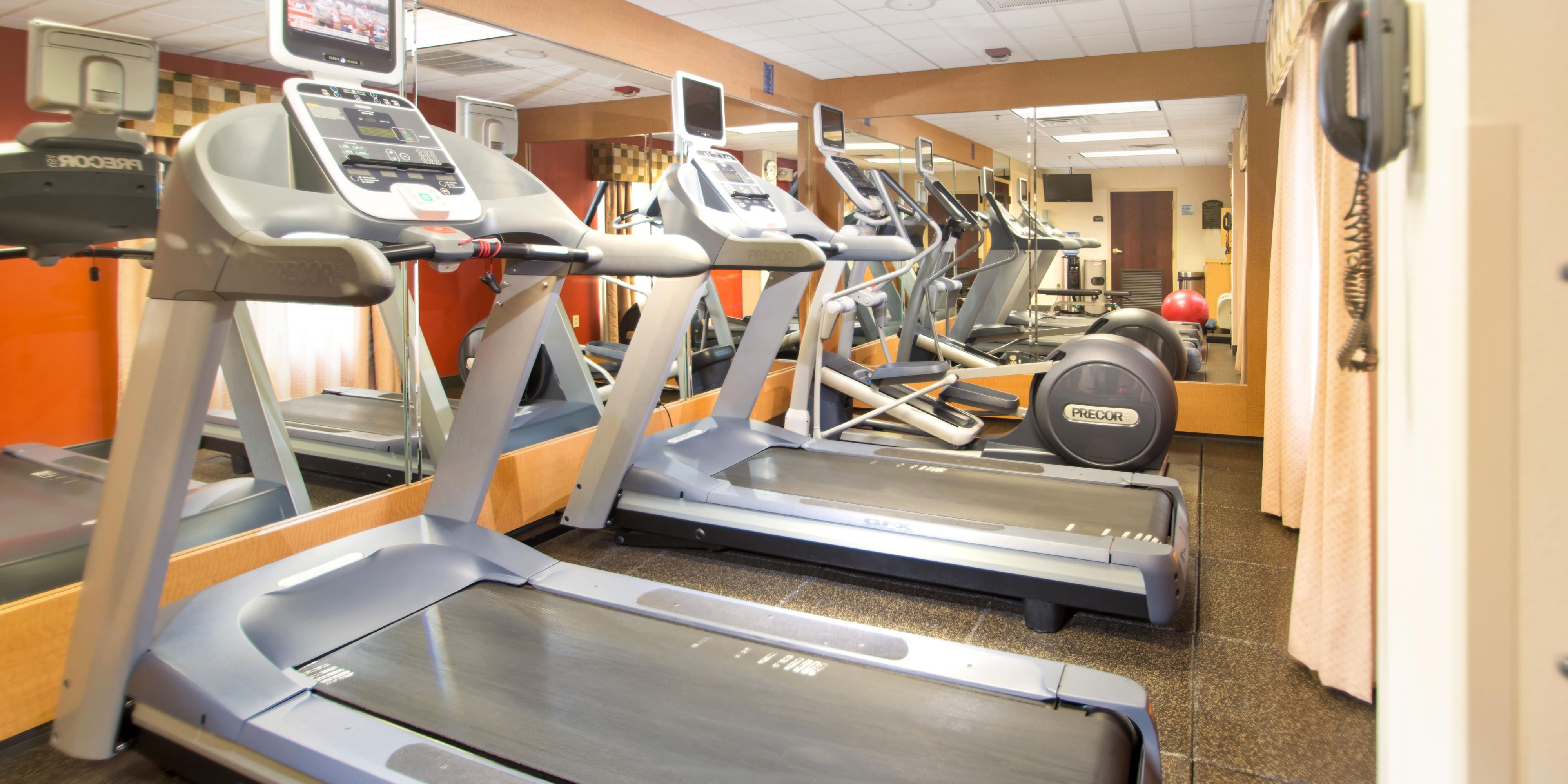 If you need some exercise to start your day or burn some calories, our renovated fitness room is here to serve you! With all Covid-19 restriction in place and enhancing our safety and cleaning policies you don’t have to worry about your well being. We have got you covered!