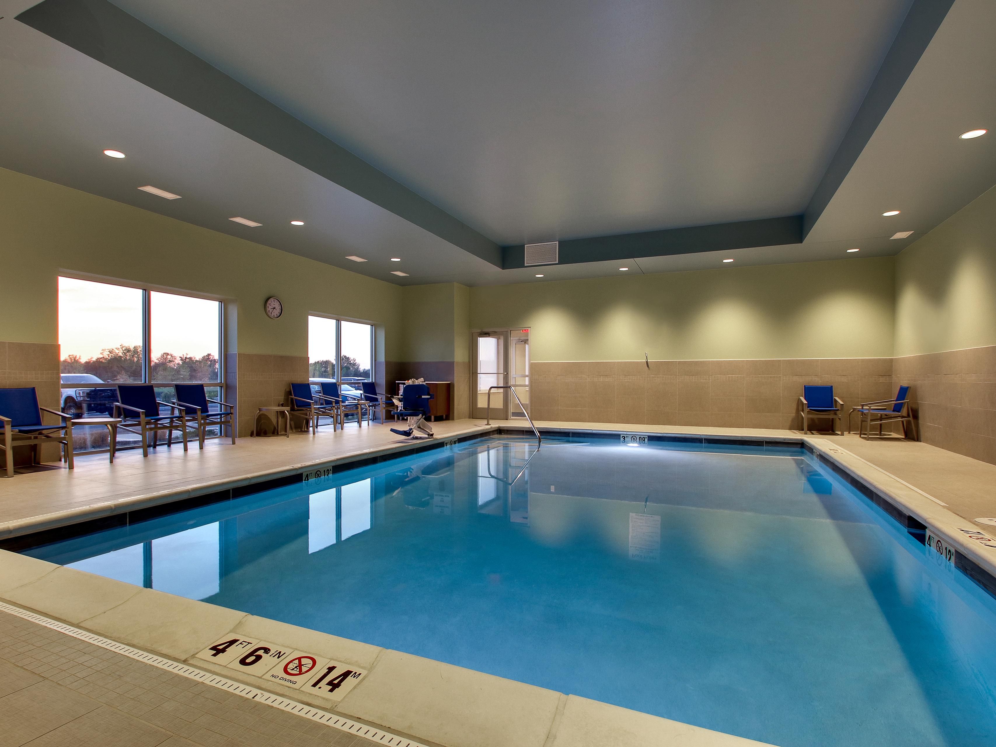 Family Fun in our heated indoor pool