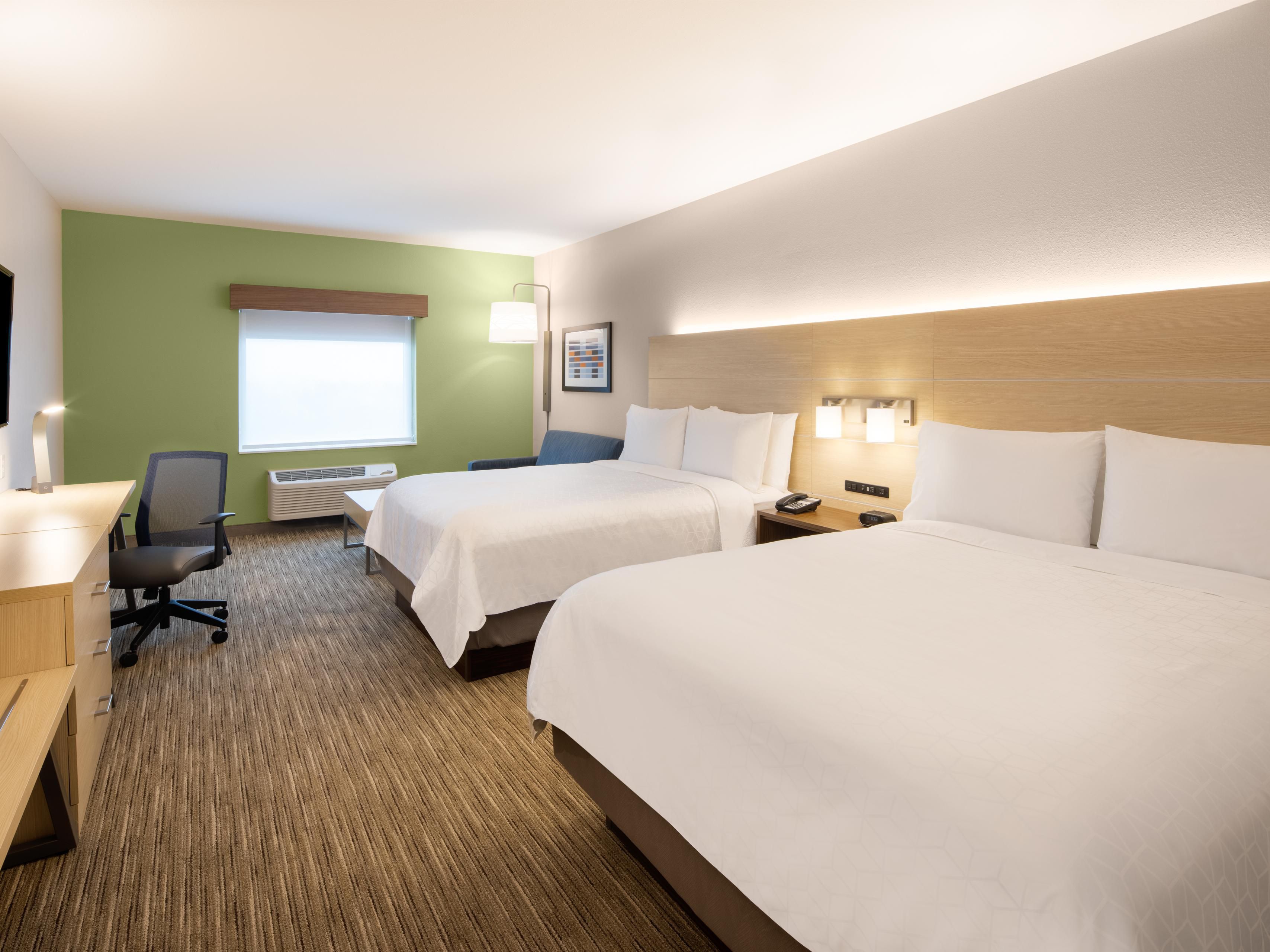 Stretch out and relax in our spacious Double Bed guest rooms.