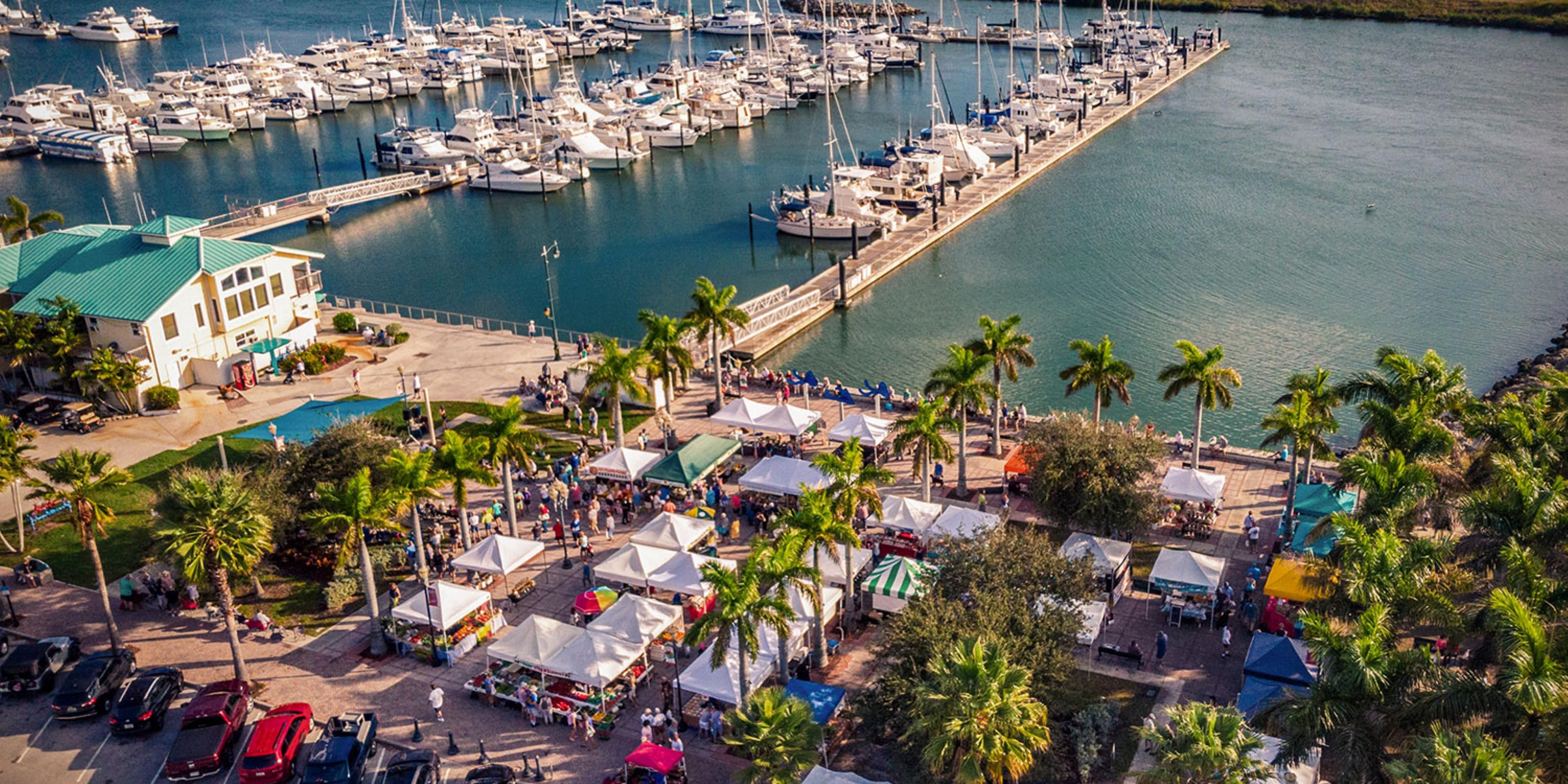 Enjoy the extraordinary Downtown Fort Pierce Farmers’ Market where over 70 friendly vendors offer a wonderful and diverse selection of delicious foods, exotic plants, savory spices, and so much more! Bring the whole family to the Downtown Fort Pierce Farmers’ Market EVERY Saturday, 8am until 12pm (rain or shine).