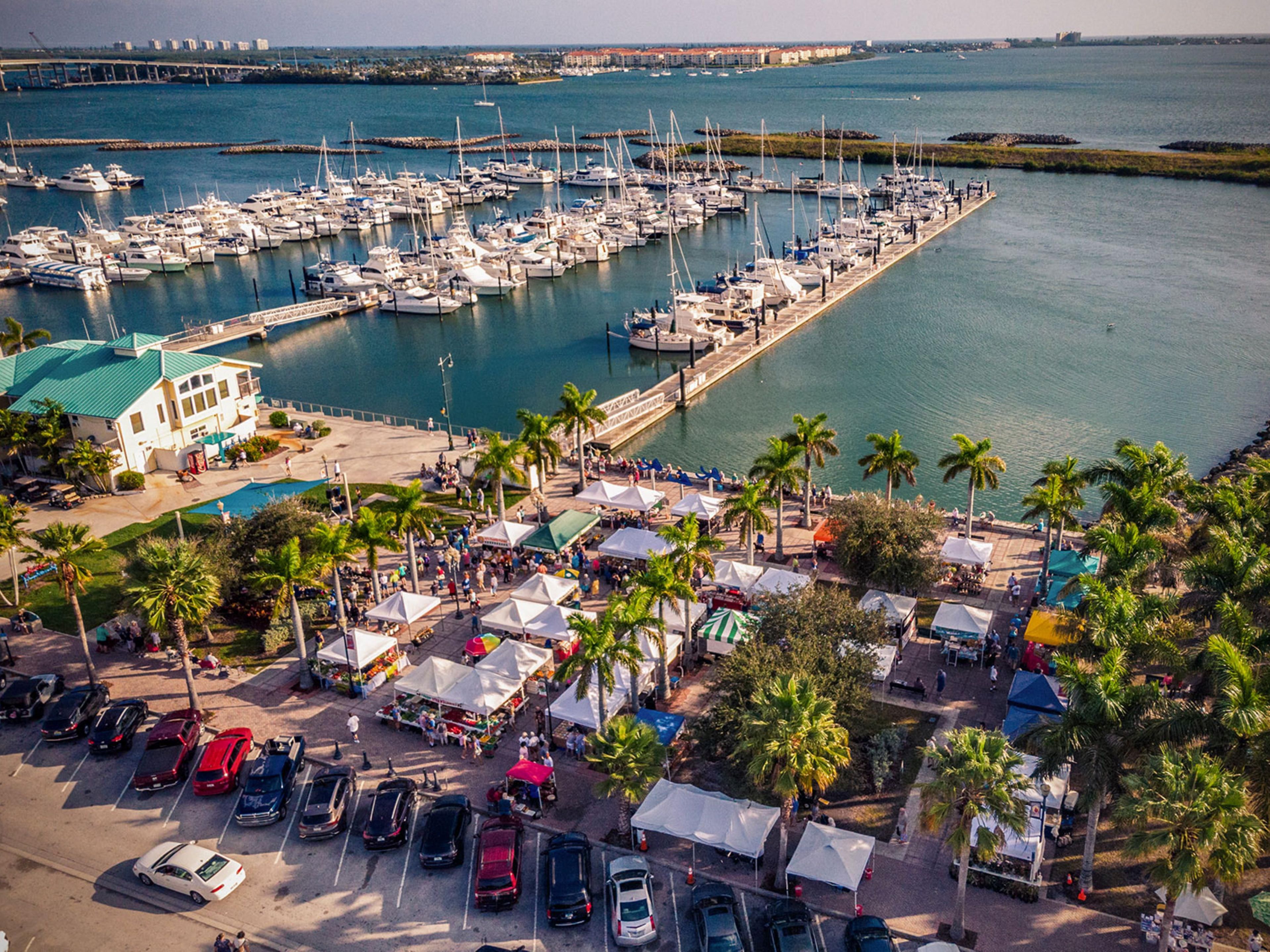 Enjoy the extraordinary Downtown Fort Pierce Farmers’ Market where over 70 friendly vendors offer a wonderful and diverse selection of delicious foods, exotic plants, savory spices, and so much more! Bring the whole family to the Downtown Fort Pierce Farmers’ Market EVERY Saturday, 8am until 12pm (rain or shine).