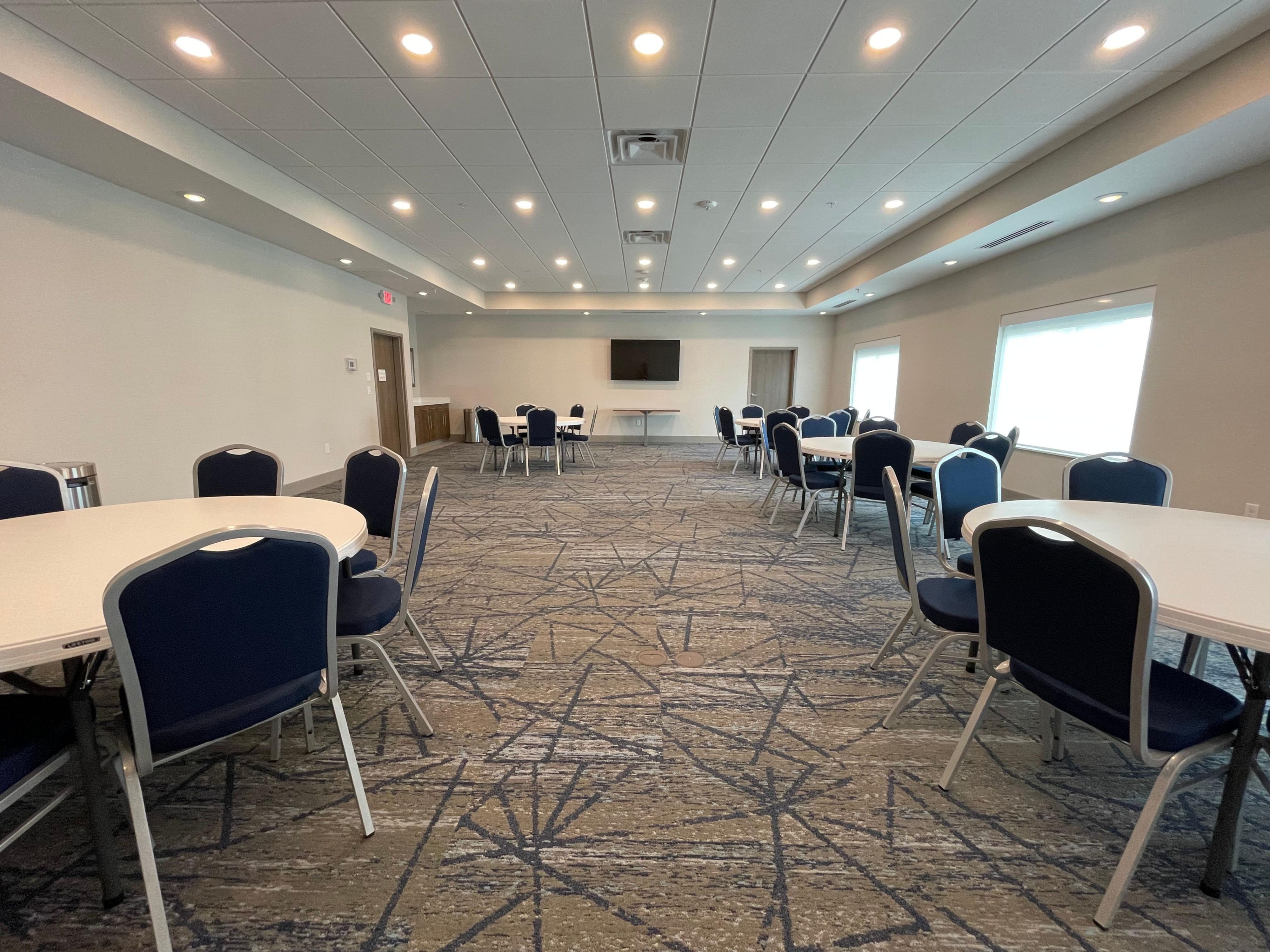 We offer a spacious Conference Room that can comfortably seat up to 50 people as well as a smaller Meeting Room that can accommodate up to 15. 