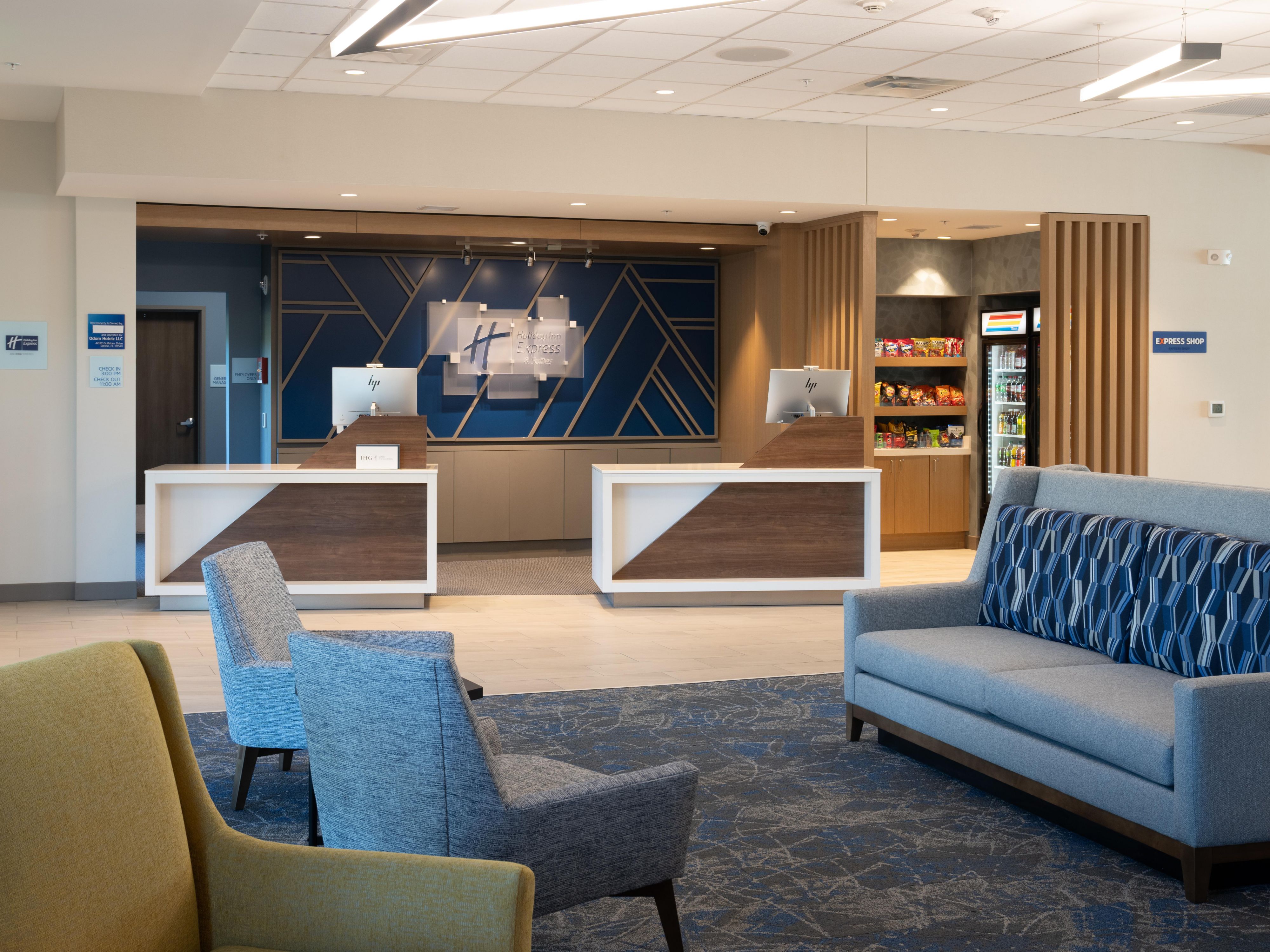 We can't wait to check you in to our welcoming hotel.