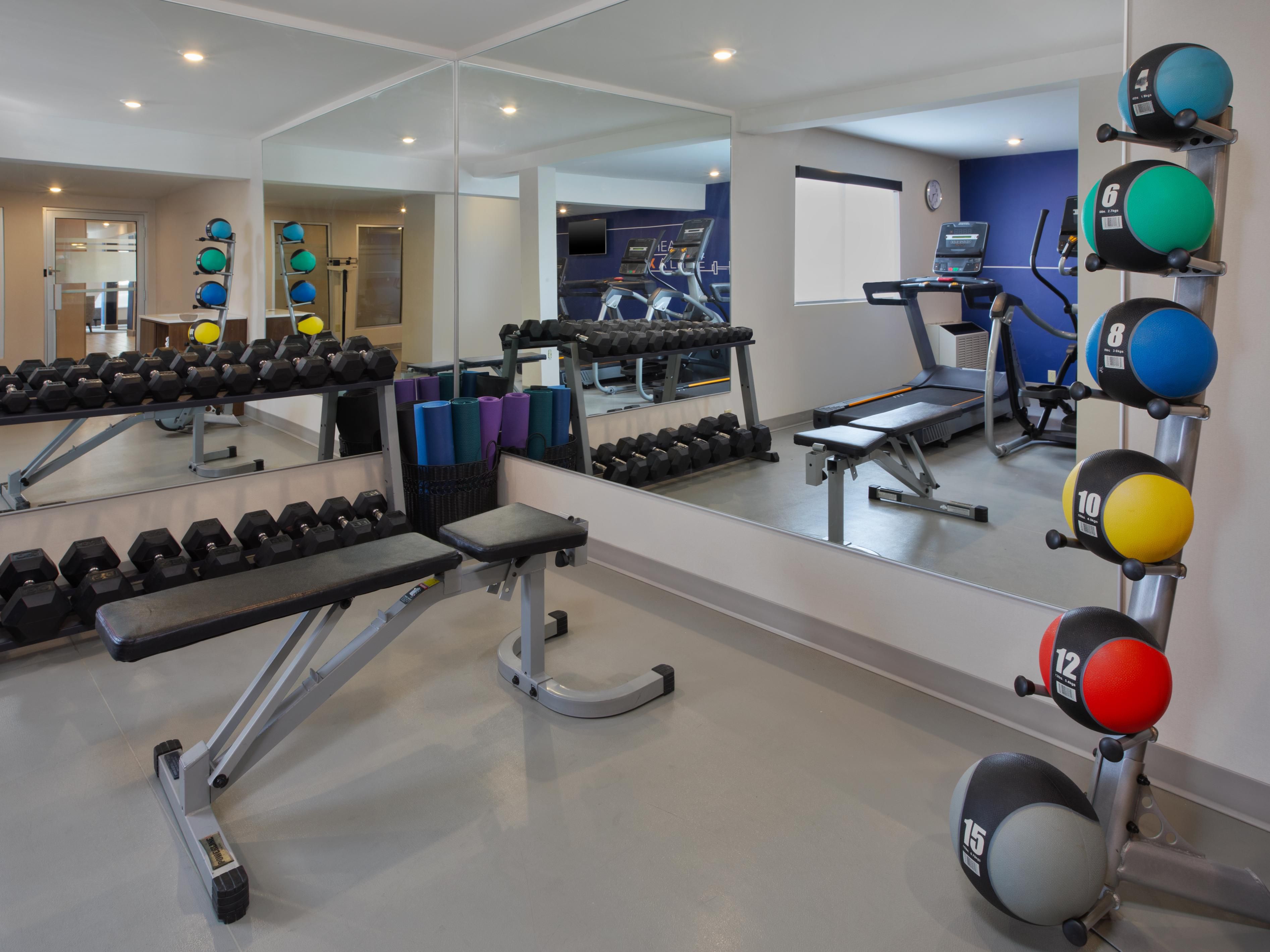 On-site fitness center