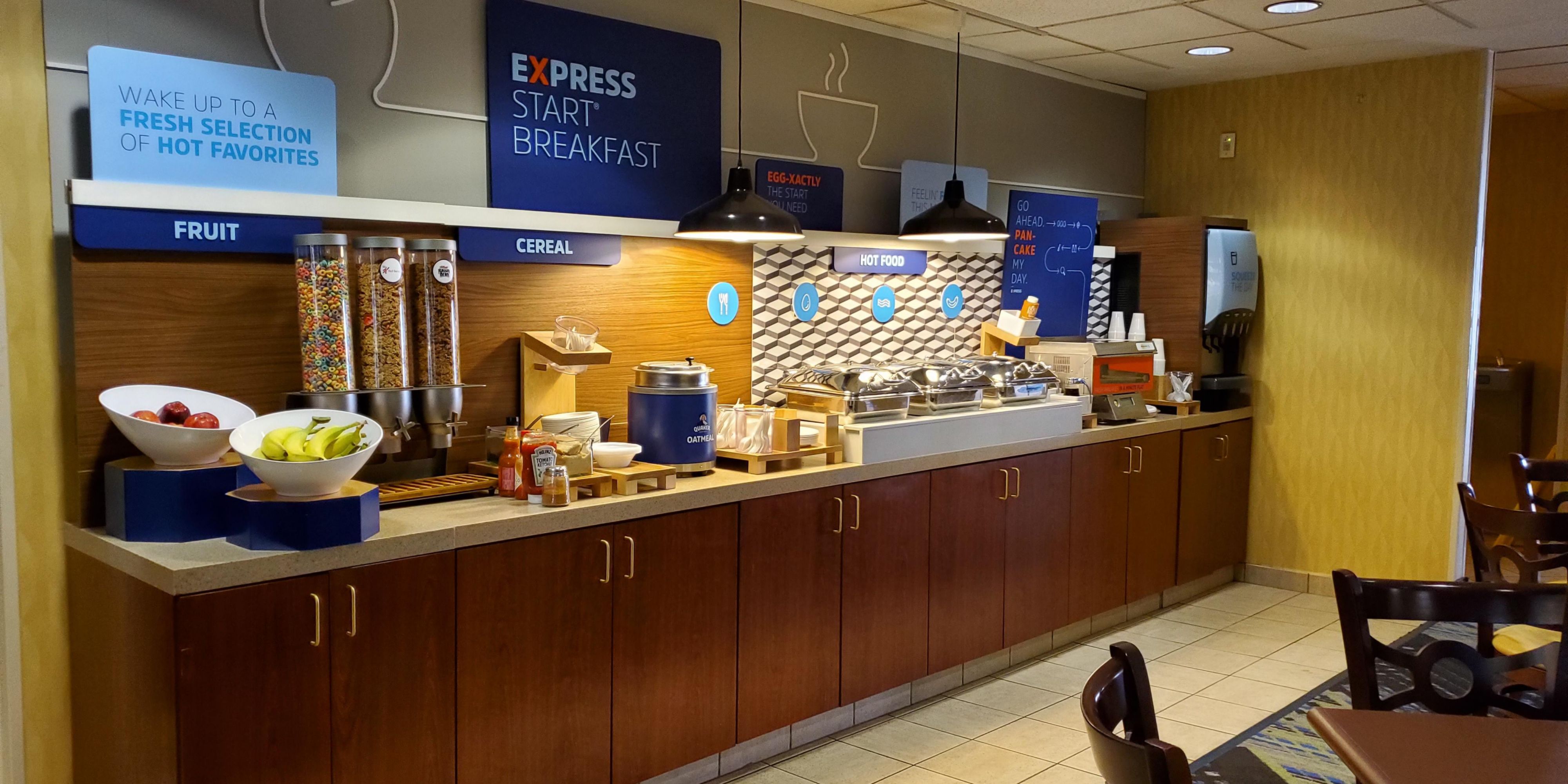 The Holiday Inn Express Columbus Airport is conveniently located by some of the top companies located in Columbus such as: NiSource Training Center, American Electric Power, Department of Defense, Defense Supply Center and Niagara Water Bottling Plant to name a few! Don't forget our complimentary breakfast each day! Call the hotel to book with us! 