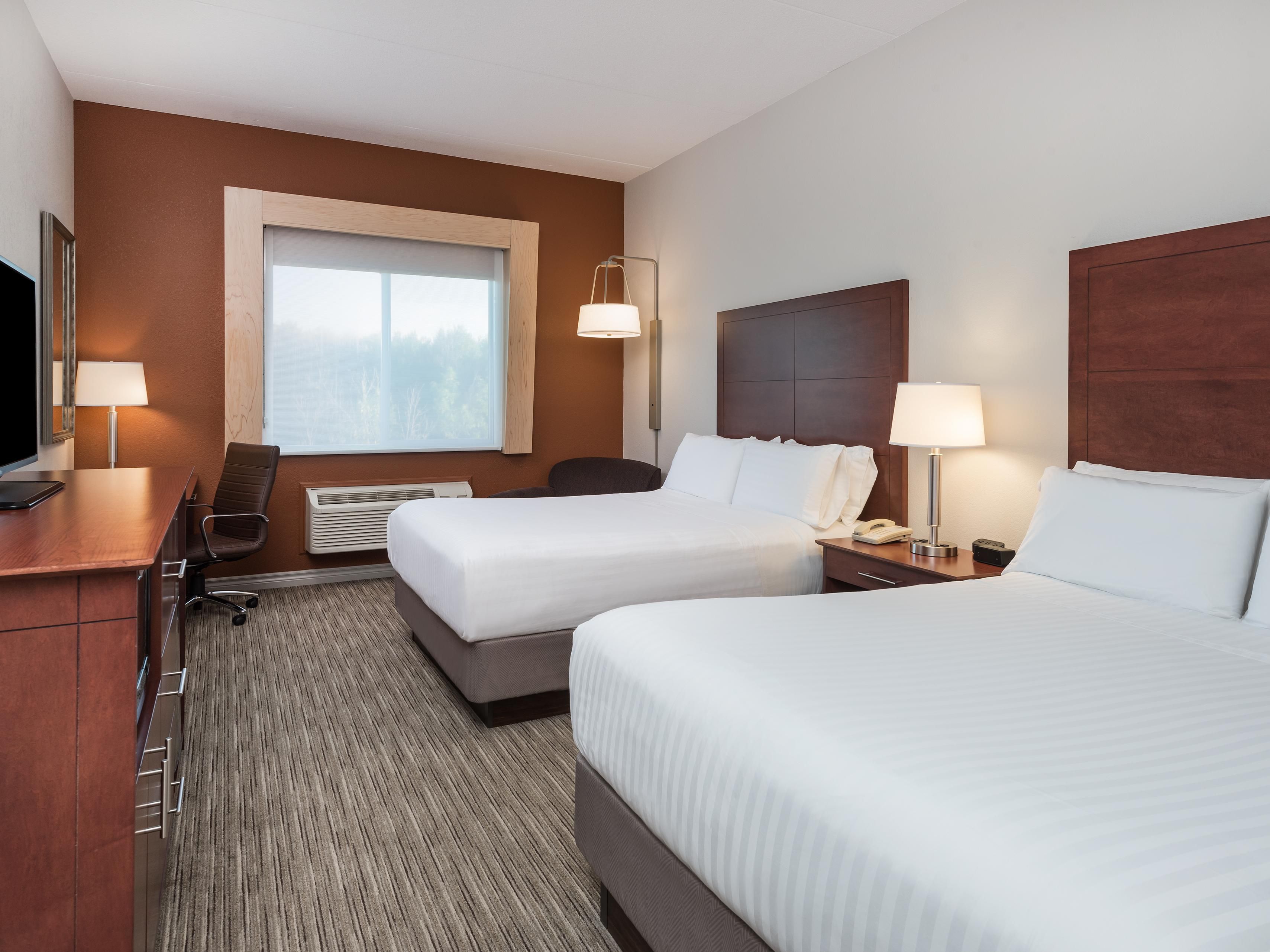 Our Two Queen Bedded Room 