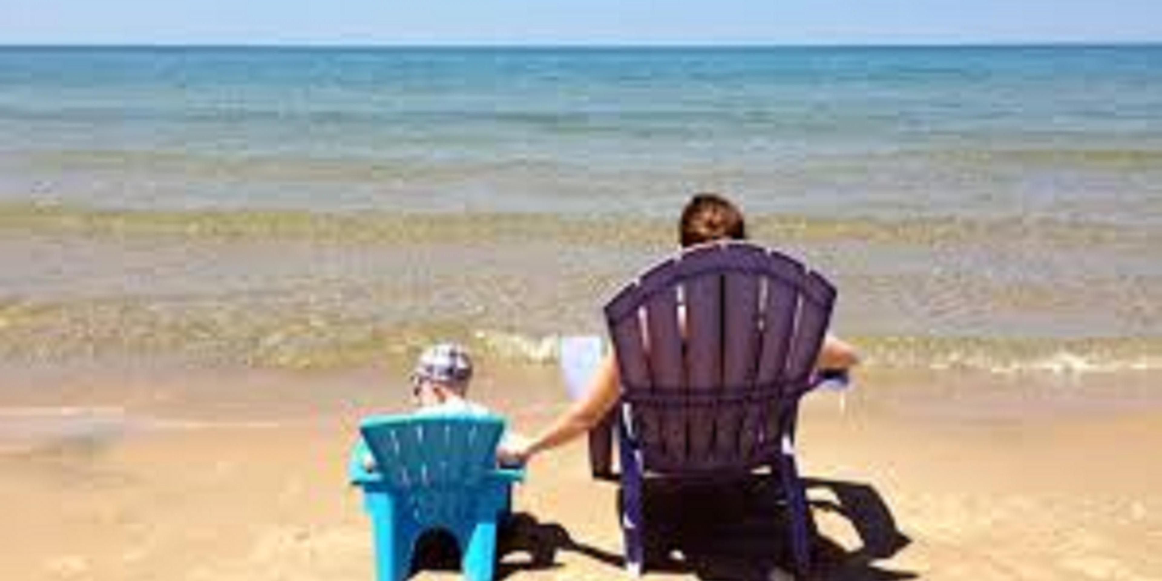 Enjoy northern Michigan beaches while staying with us.  