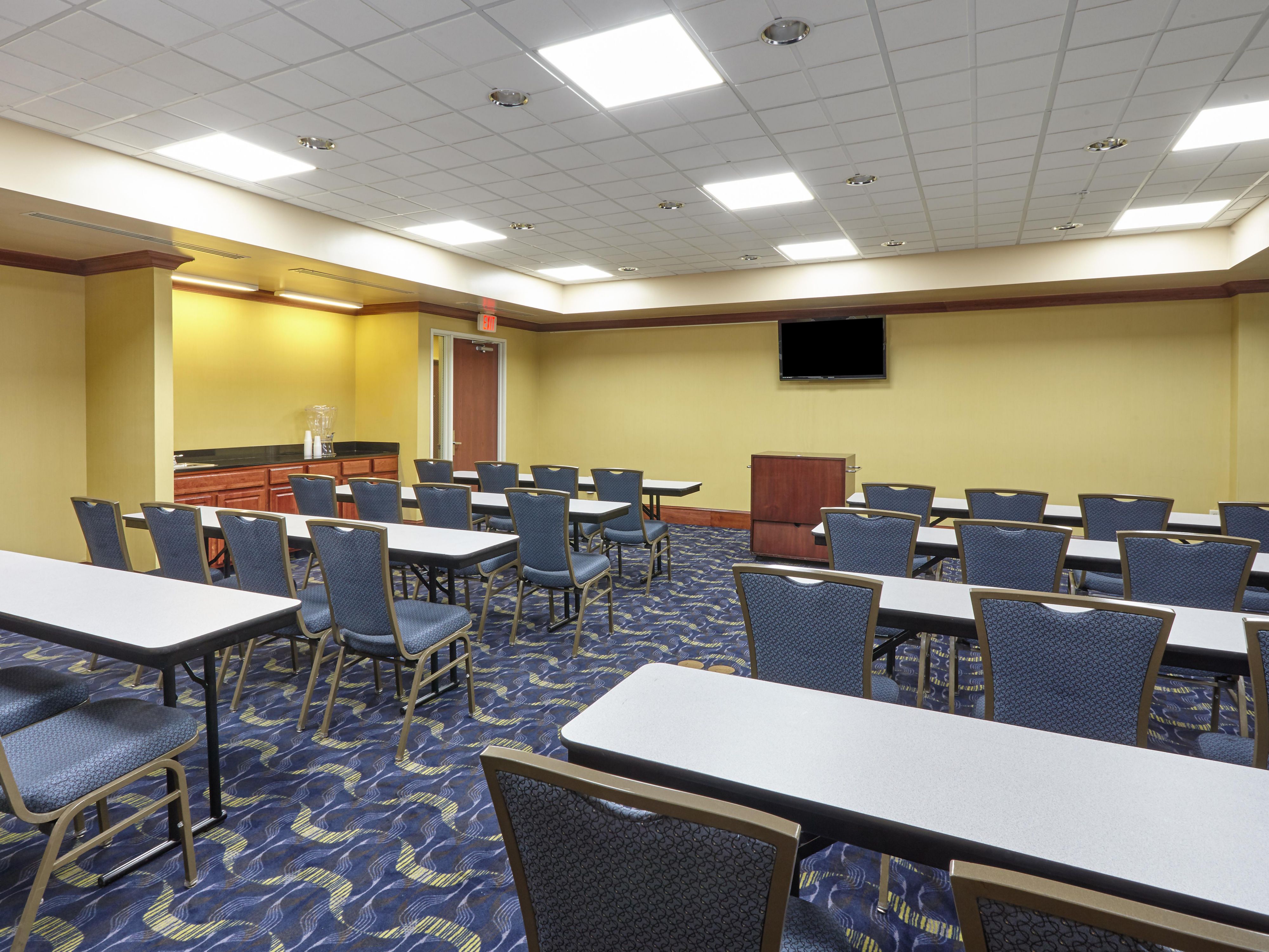 Call our on property hotel team to learn more about our great meeting space!