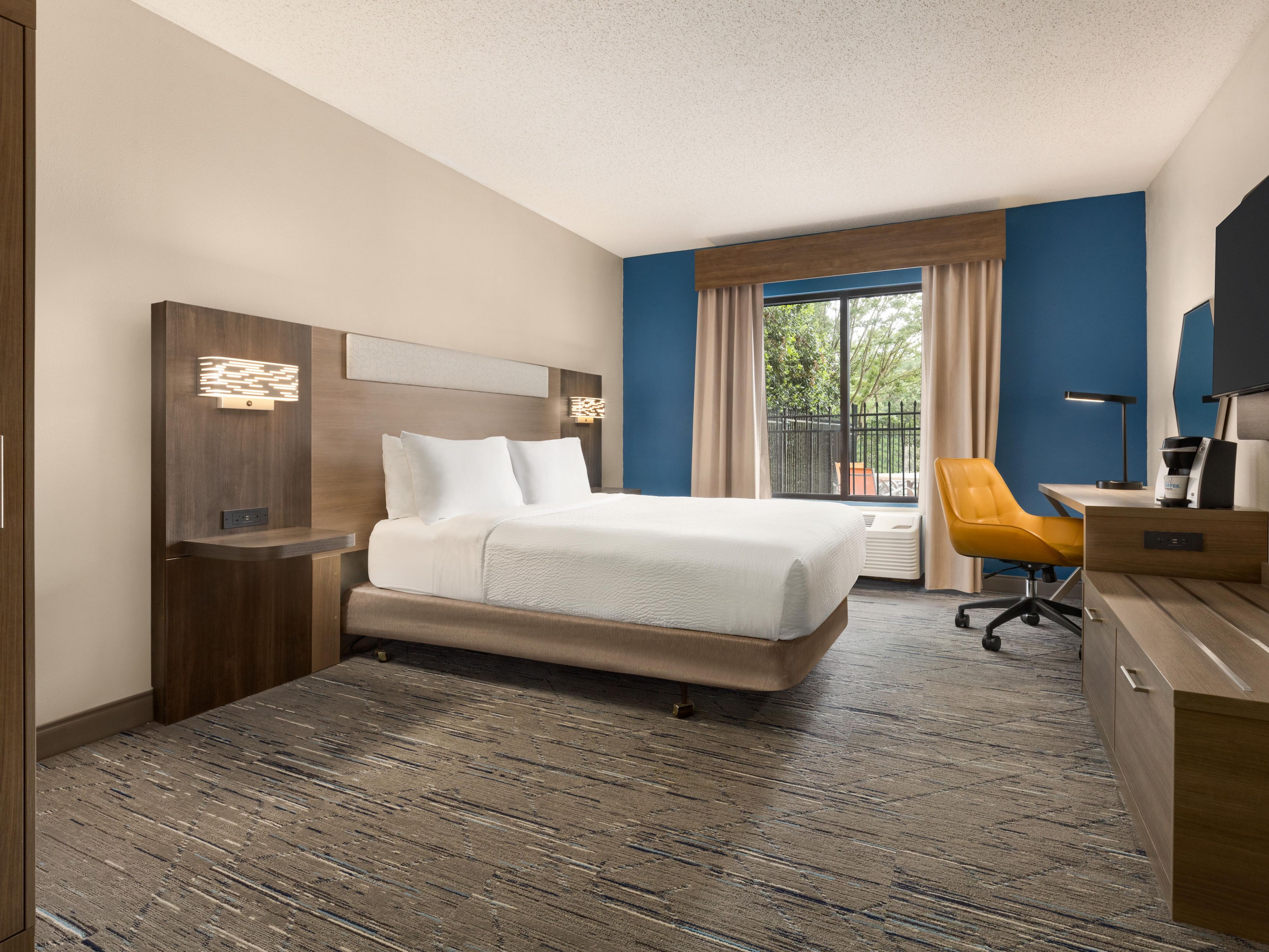 Wake up, start your day, and explore your destination!