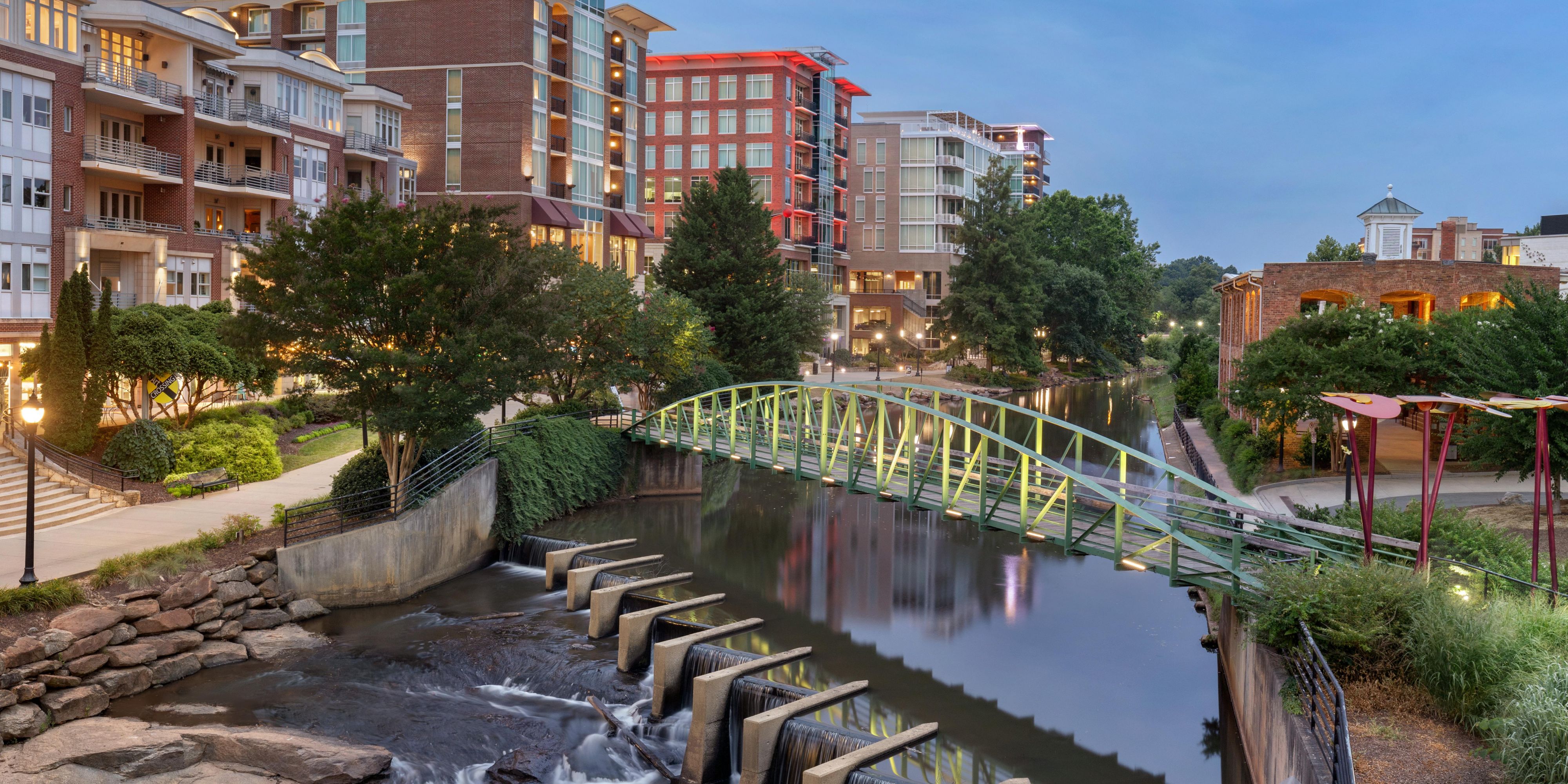 We are located in the heart of Downtown Greenville directly on Main Street and within walking distance to countless shops, dining and entertainment, you are bound to find something for everyone and experience southern hospitality like never before. Stay with us today on your next visit to this majestic city.