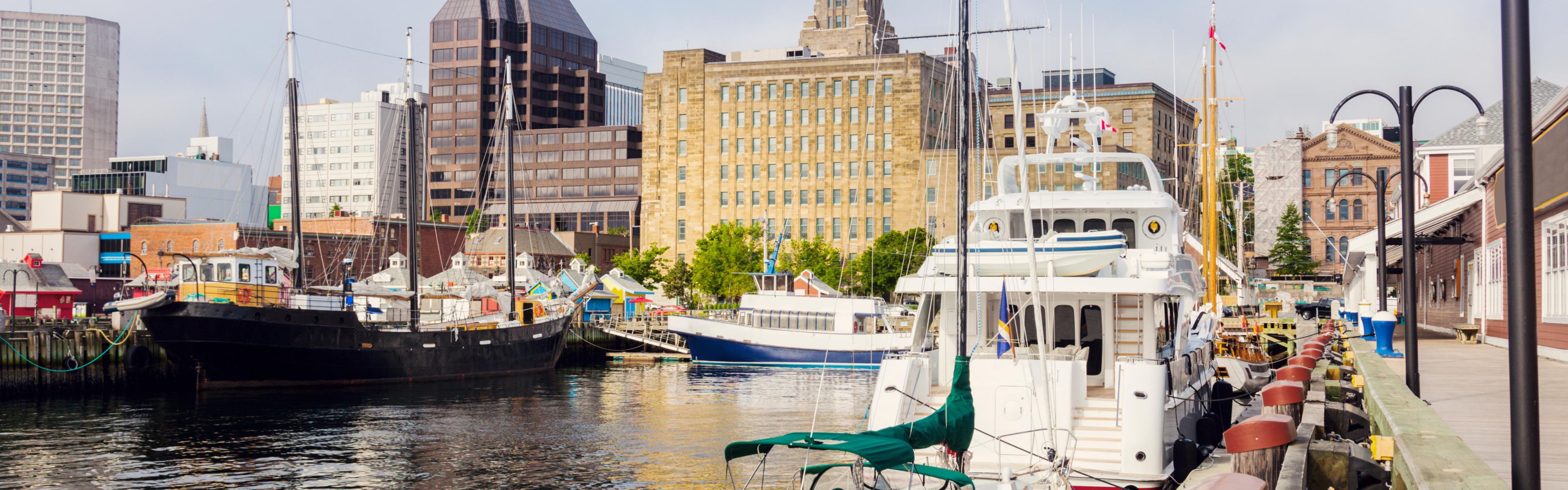Wunderschöner Tag, um Halifax, Nova Scotia zu erkunden