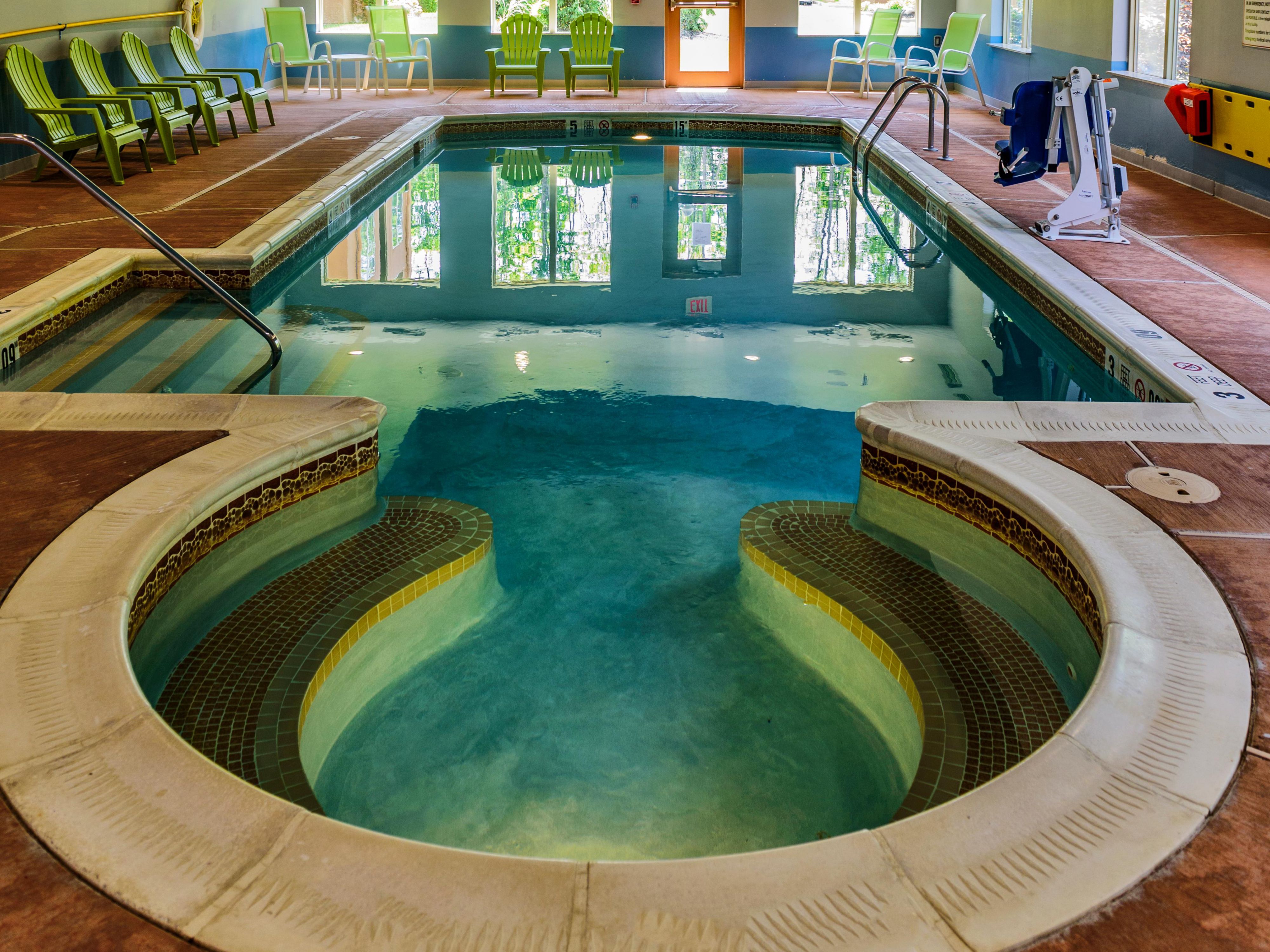 ENJOY A SWIM IN THE POOL OR RELAX IN THE WADING AREA