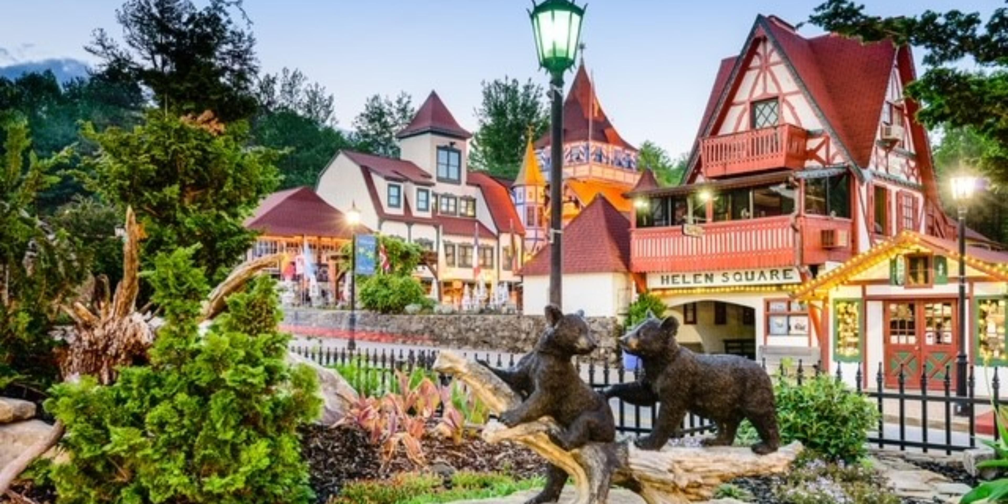 The best little German town in America.  The hotel is located just a few blocks from the center of town.  Easy access to all event and attractions.