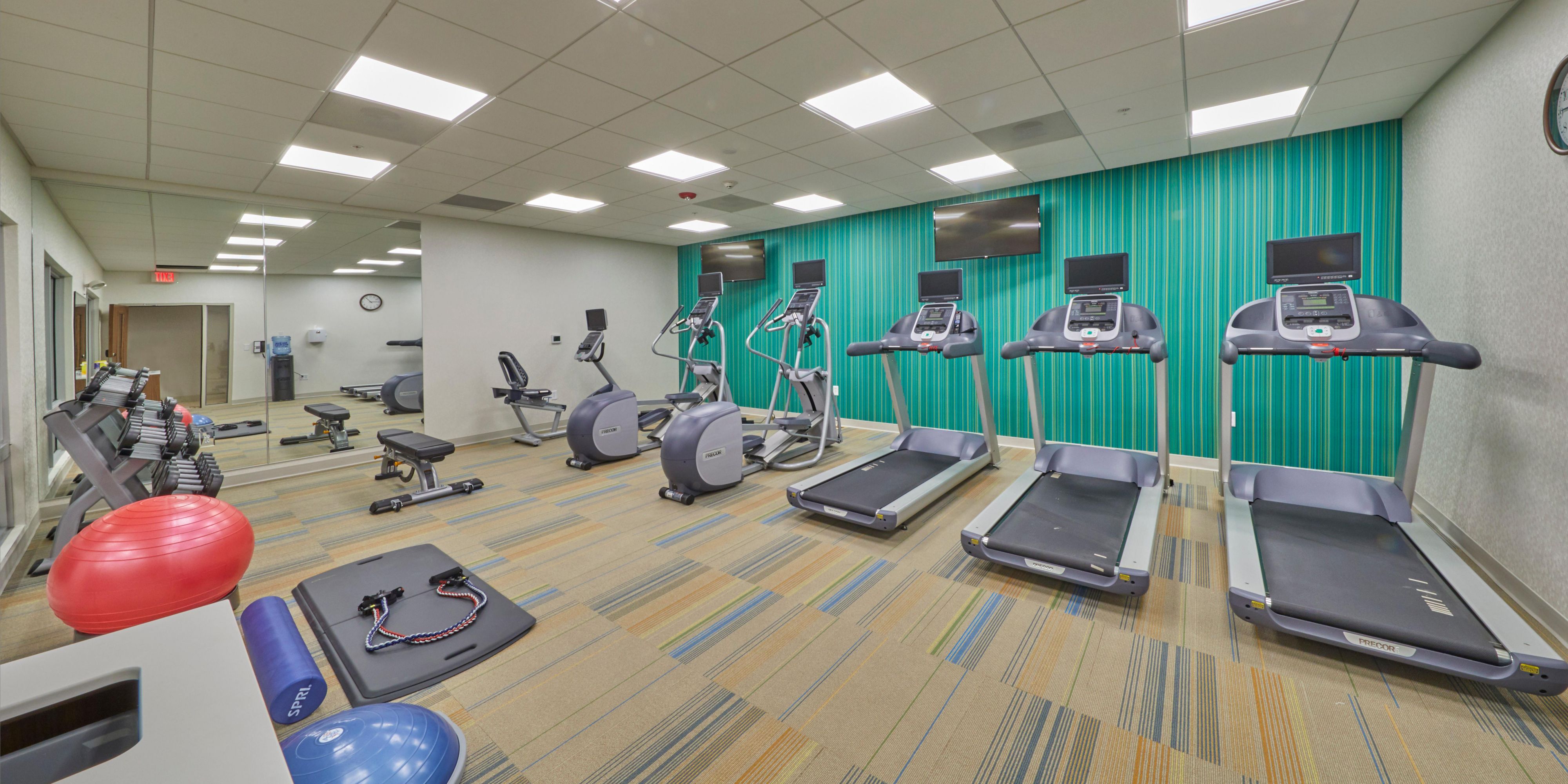 Our fitness center is a quick and convenient alternative to local gyms during your Hermiston Oregon stay.