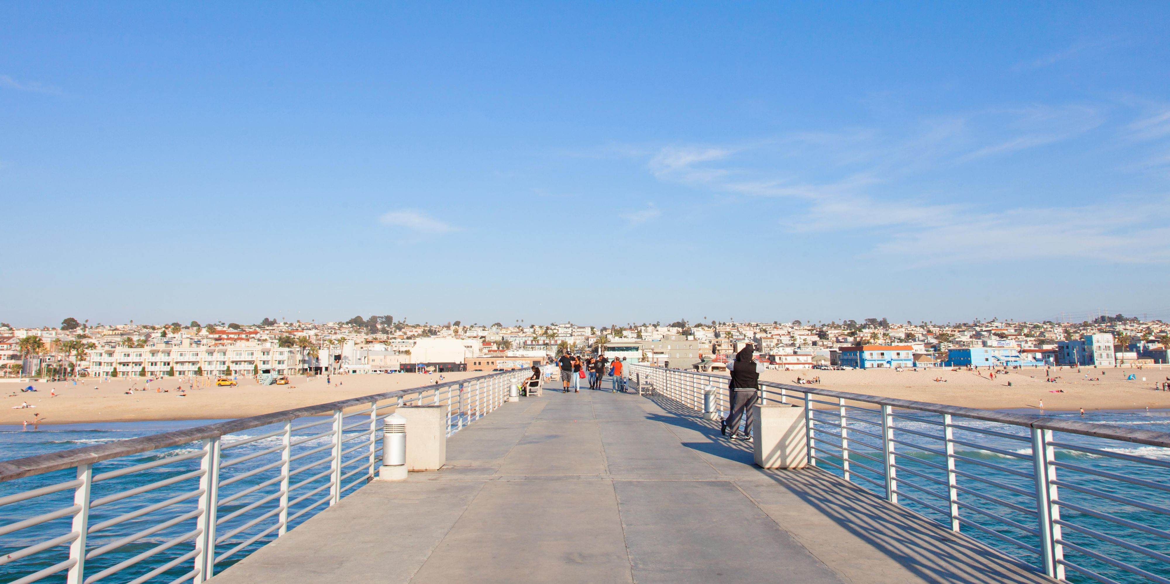 You choose from Hermosa Beach or Redondo Beach, both are just minutes away from the property.
